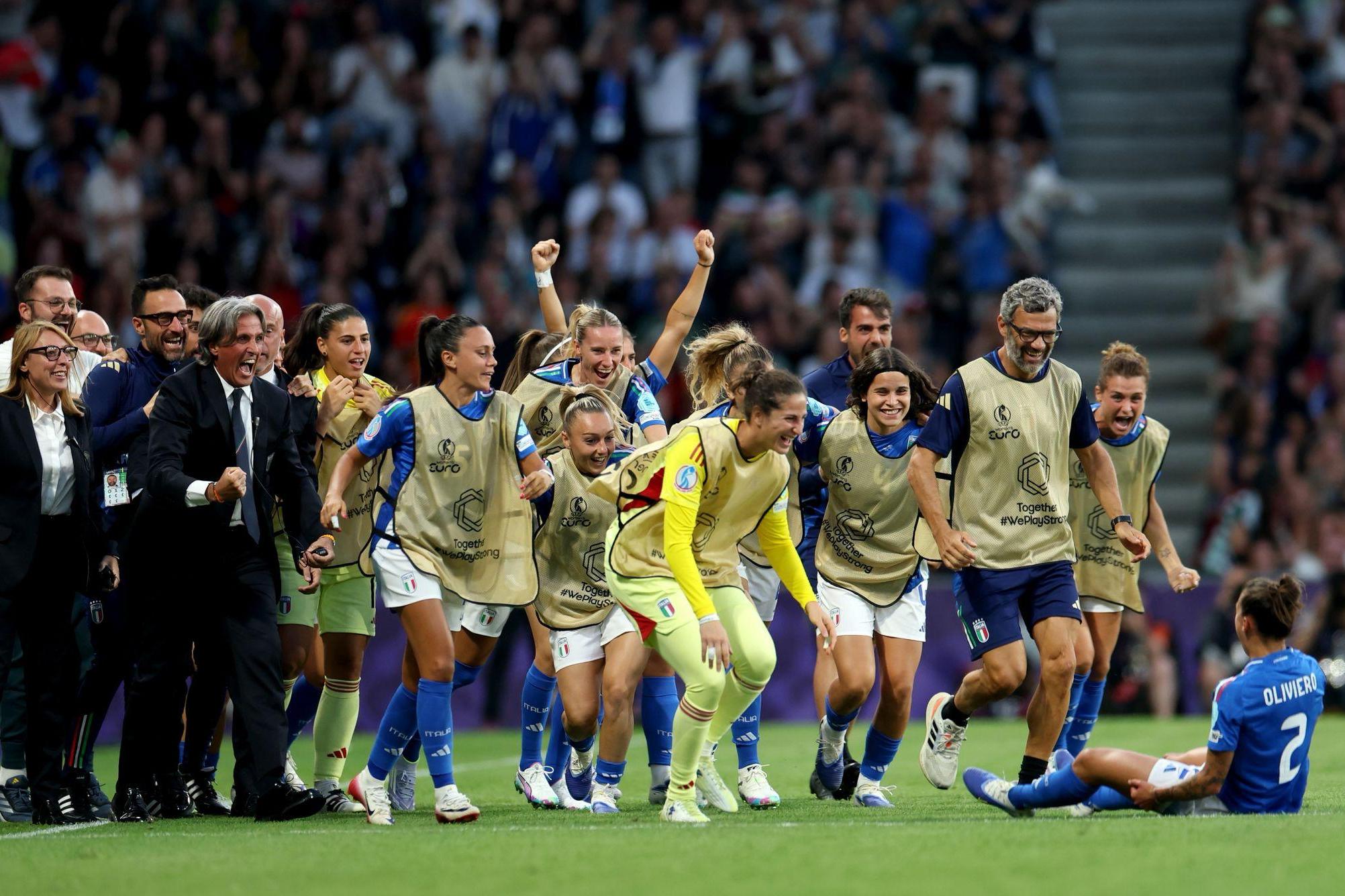 Azzurre, la gara qualificazione con la Spagna seguita da oltre 1 milione e 360mila telespettatori. Cambiaghi e Serturini: \"Serata pazzesca\"