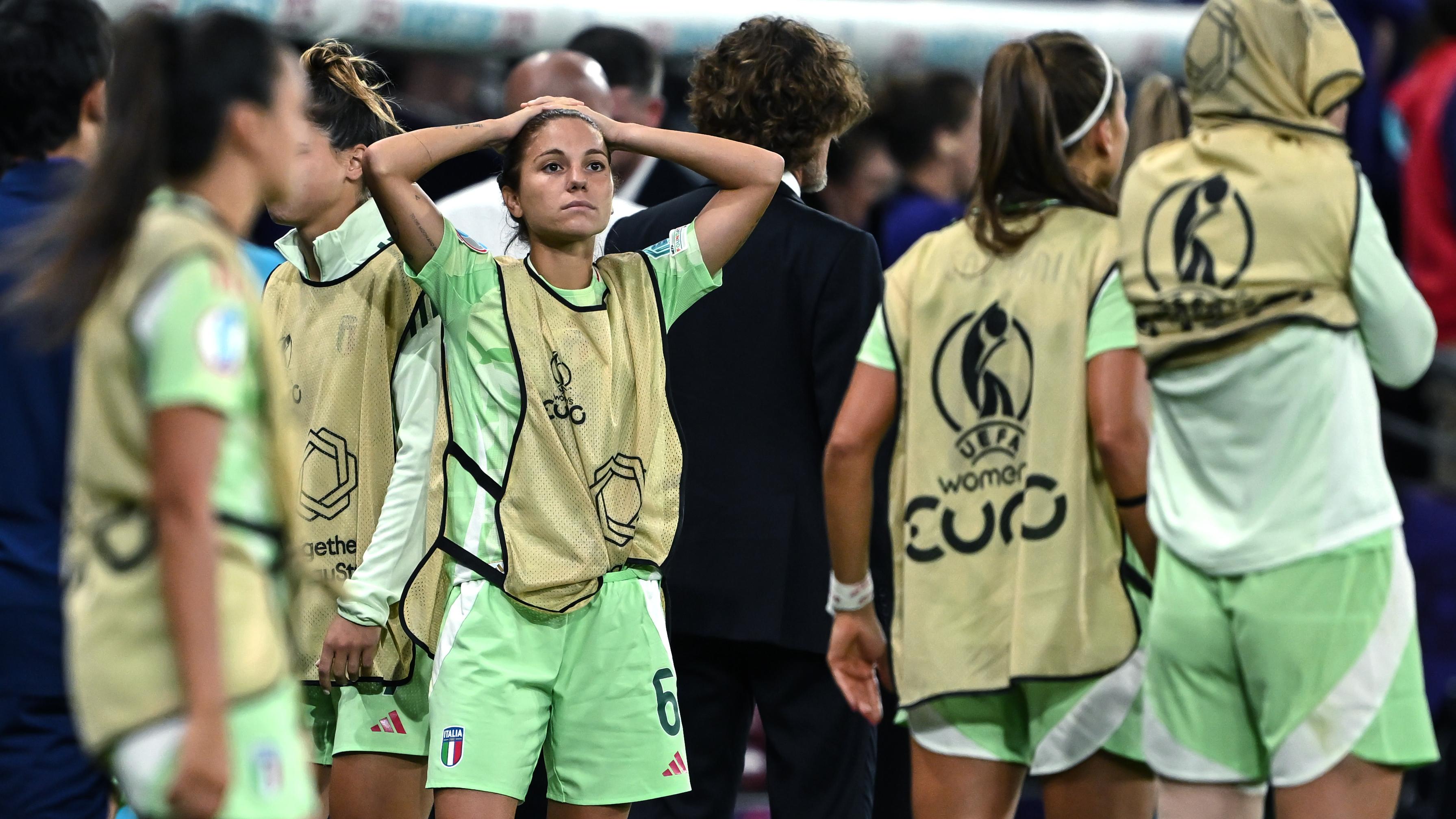 Finisce il sogno dell'Italia: l'Inghilterra batte 2-1 ai supplementari le Azzurre e conquista un posto in finale