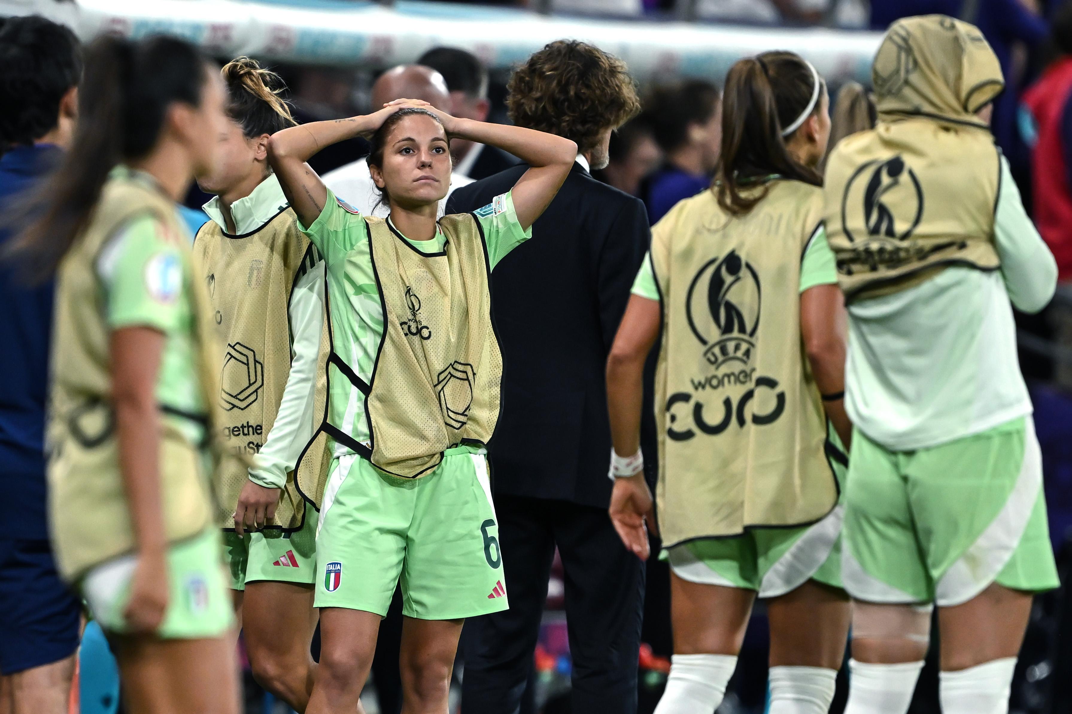 Finisce il sogno dell'Italia: l'Inghilterra batte 2-1 ai supplementari le Azzurre e conquista un posto in finale