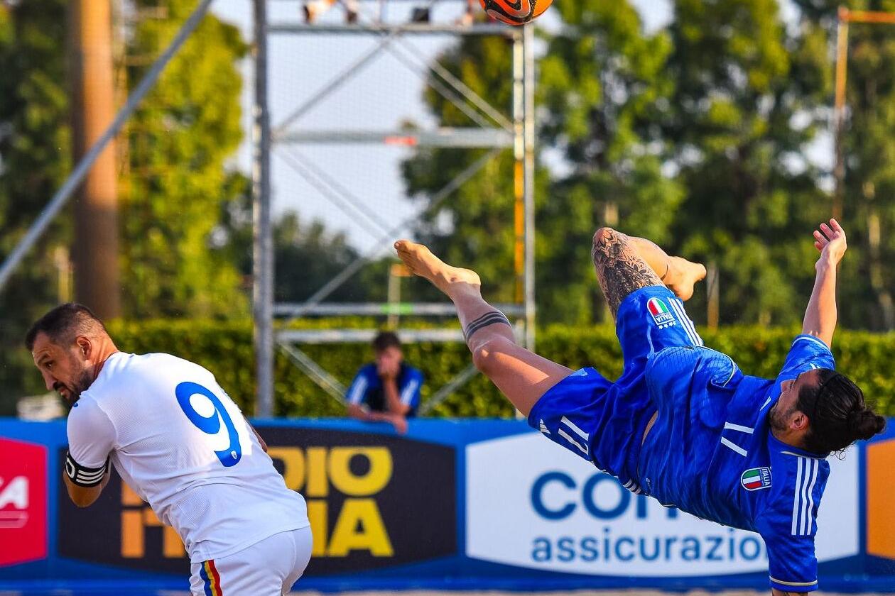 Sale, fatica e libertà. Samuele Sassari, l'esterno dell'ItalBeach Soccer: \"Orgoglioso di indossare la maglia azzurra\"
