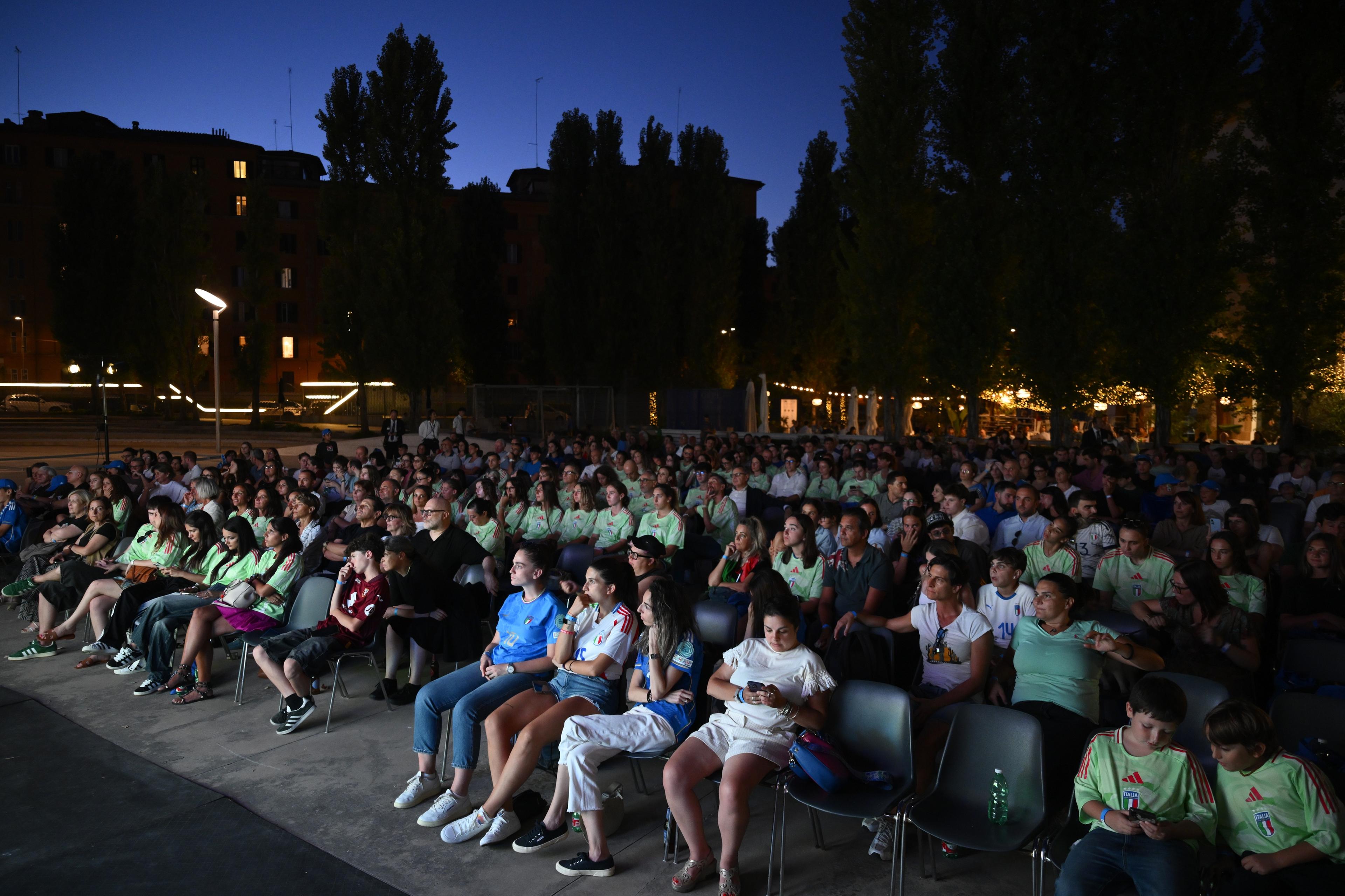 ROME, ITALY - JULY 22: <> at Maxxi Museum on July 22, 2025 in Rome, Italy. (Photo by FIGC/FIGC via Getty Images)