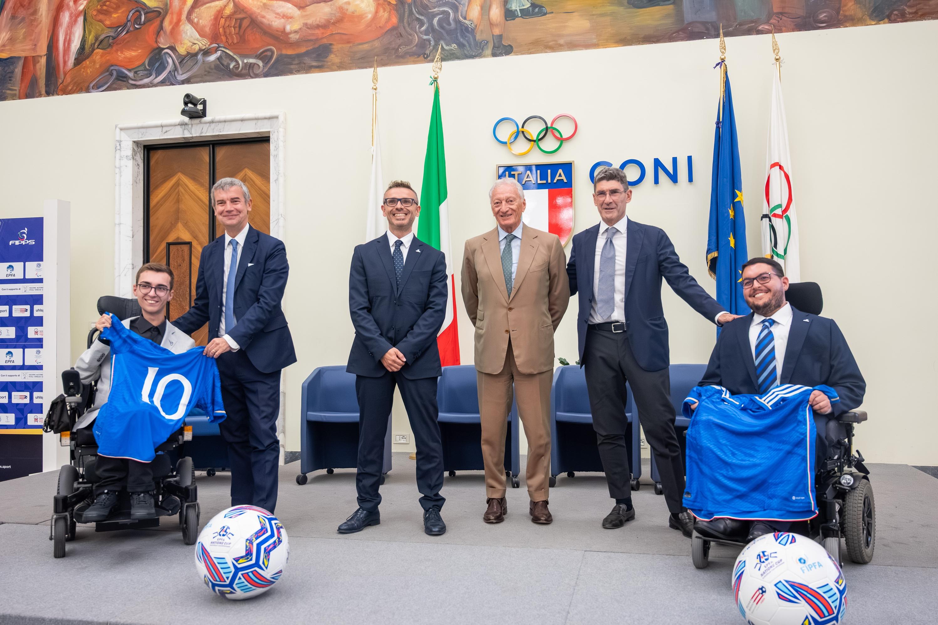 EPFA Nations Cup, a Lignano Sabbiadoro l’Europeo di Powerchair Football. L’Italia a caccia di un pass per il Mondiale e in campo con le maglie della Nazionale di calcio