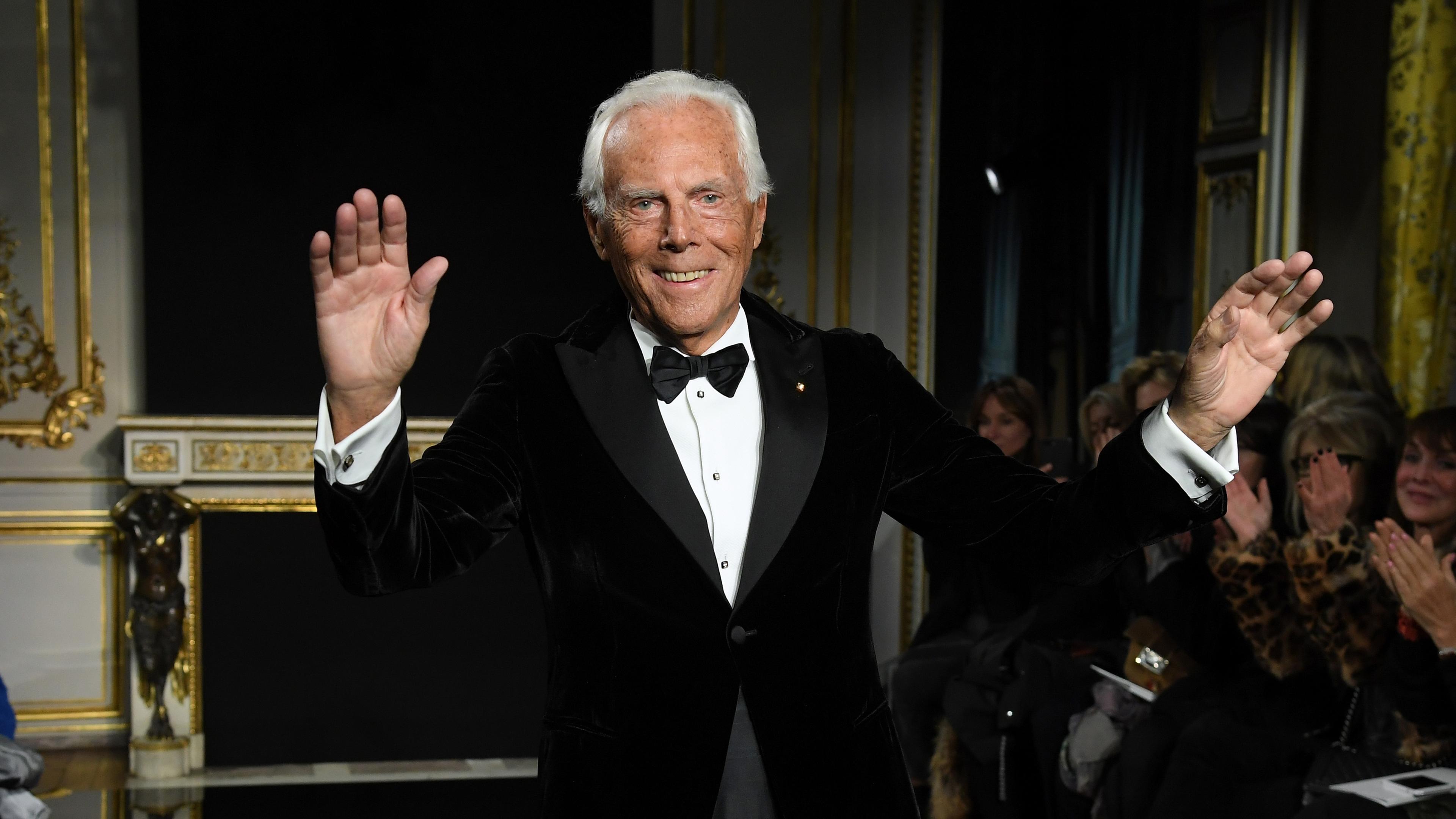 The FIGC will honour the memory of Giorgio Armani before Italy vs Estonia