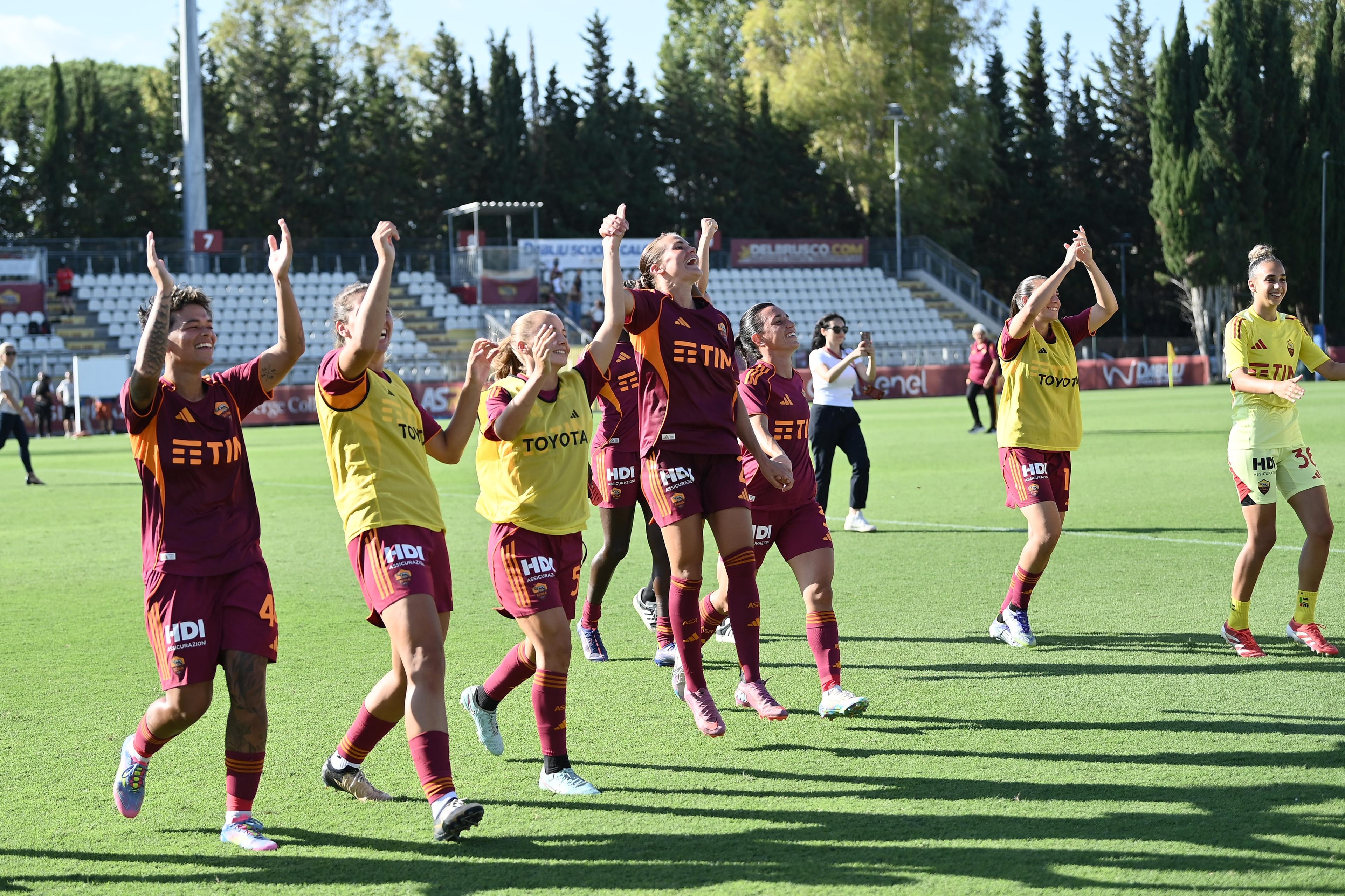 Serate di coppa per Inter e Roma. Il Ct Soncin in visita alle giallorosse, che cercano il pass per la fase campionato della massima competizione europea
