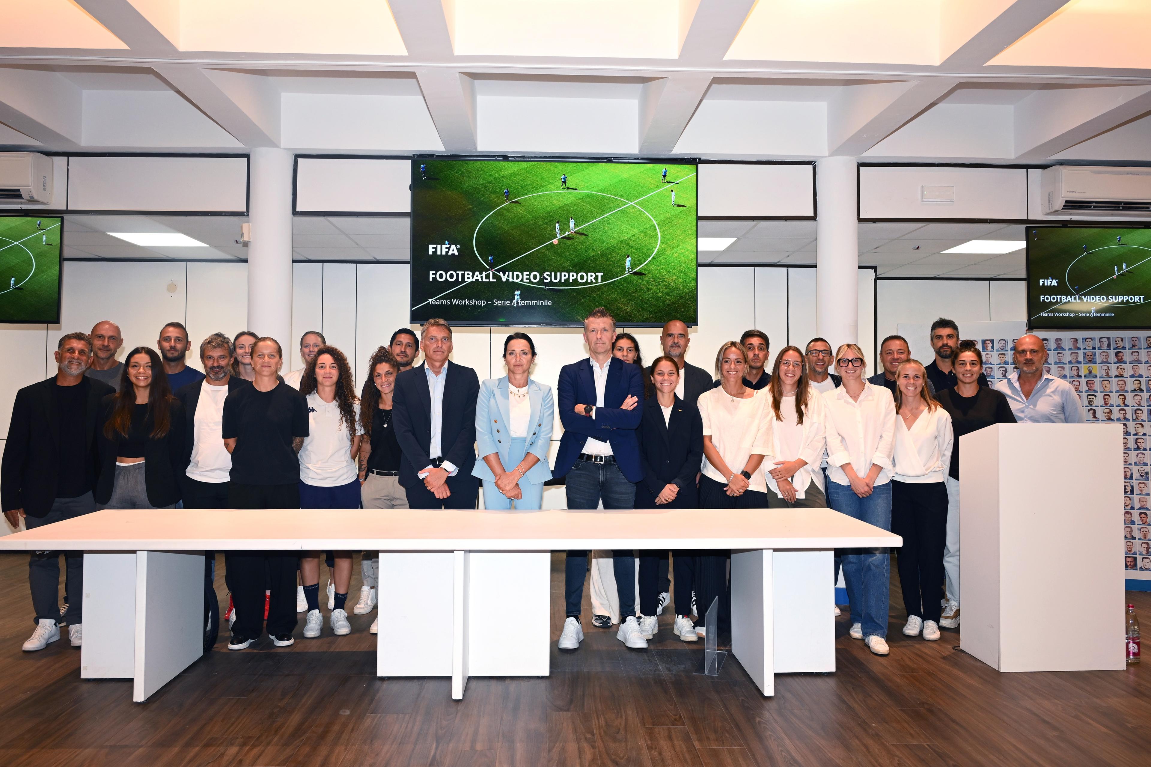 Football Video Support, a Coverciano l'incontro tra AIA, Serie A Women e i 12 club. Cappelletti: \"Un'occasione di confronto in vista di una grande innovazione\"