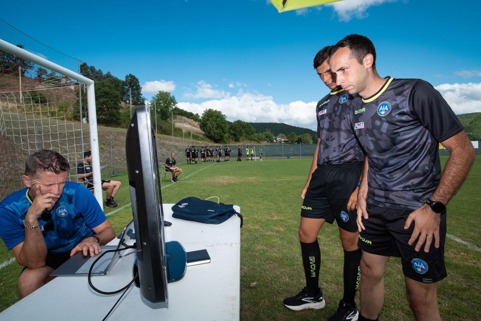 Football Video Support, incontro tra il responsabile della Can C Daniele Orsato e la presidente della Serie A Women Federica Cappelletti