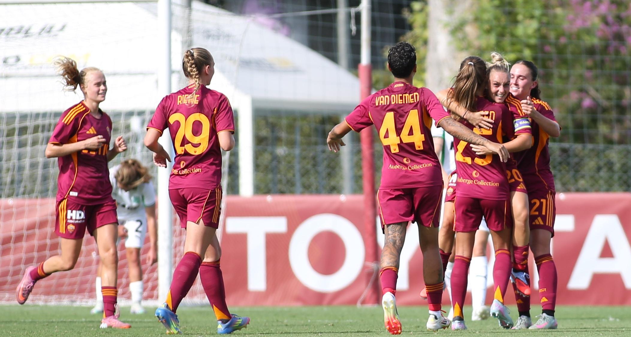 Roma e Juventus si qualificano alla Final Four, sconfitta indolore dell’Inter con il Como Women