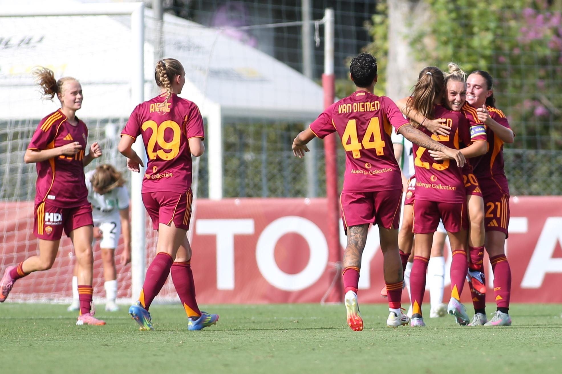 Roma e Juventus si qualificano alla Final Four, sconfitta indolore dell’Inter con il Como Women