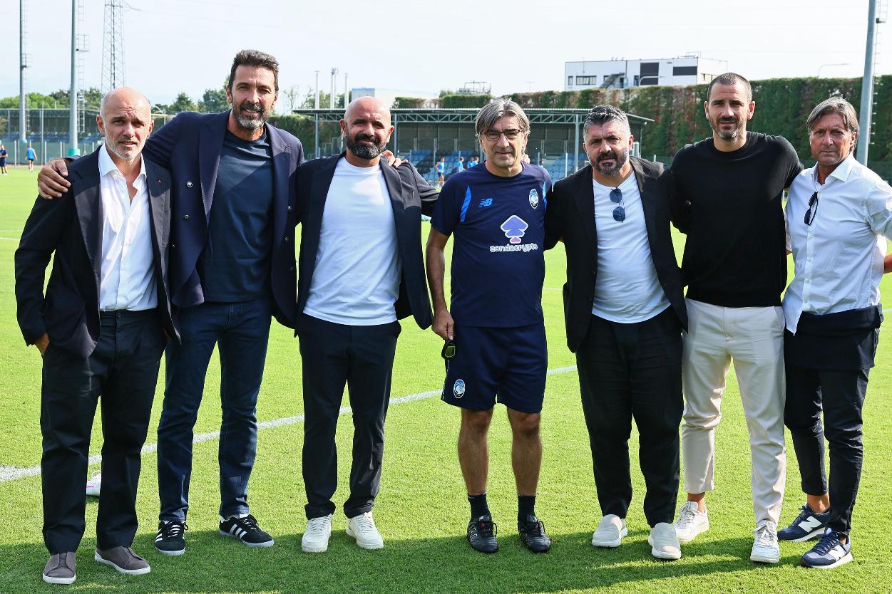 Gattuso in visita all’Atalanta, prosegue il tour del Ct nei centri sportivi dei club di Serie A