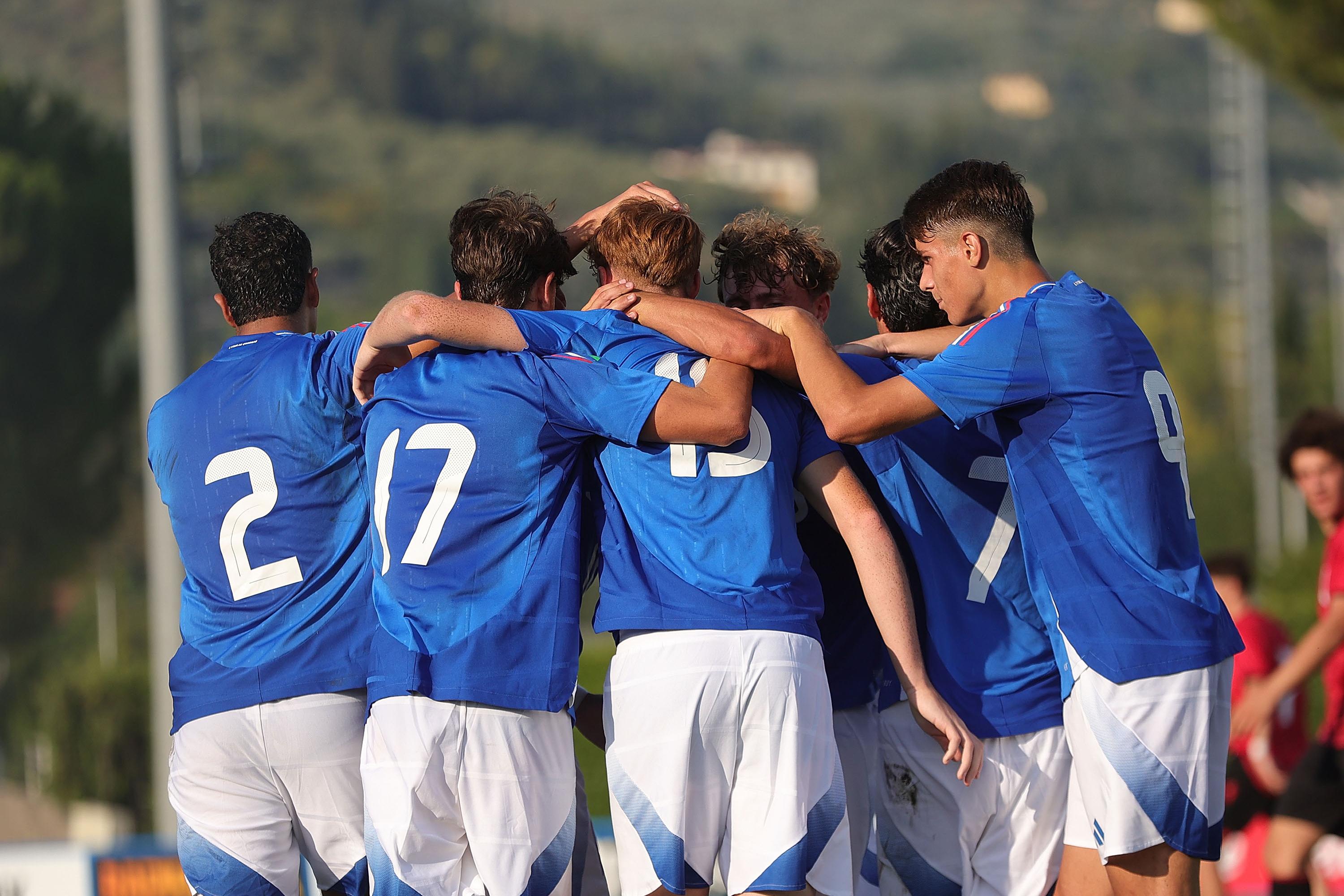 Azzurrini da applausi all'esordio: 4-1 all'Albania a Coverciano. Franceschini: \"Contento della prova della squadra\"