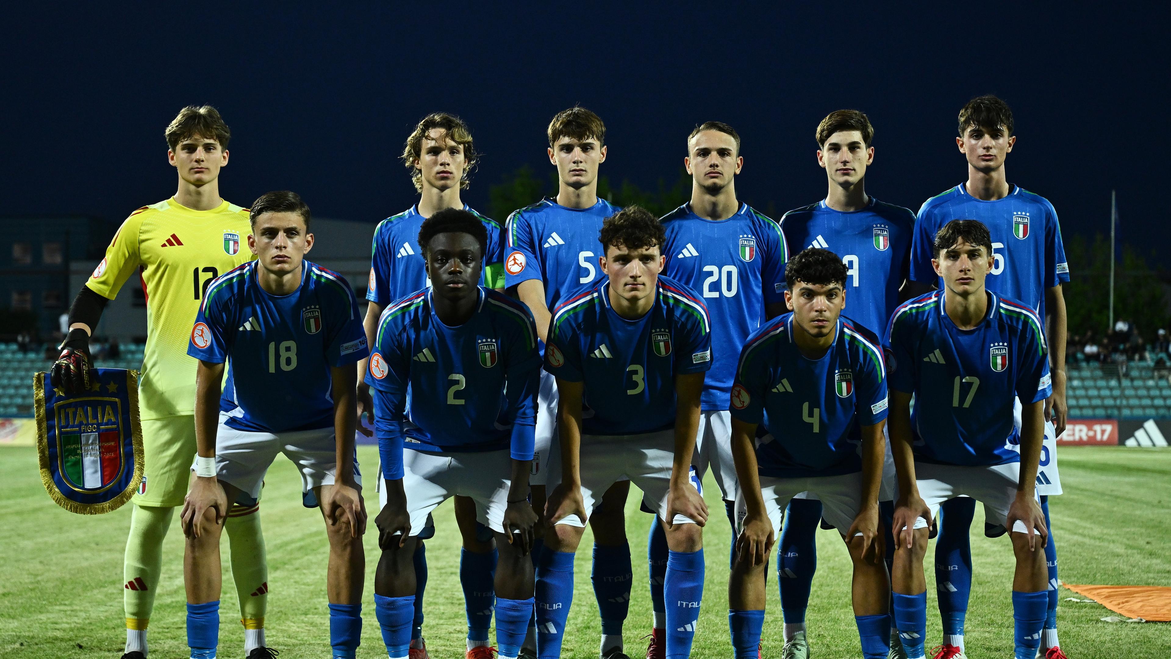 Torneo internazionale dal 3 al 9 settembre in Croazia: le scelte del tecnico Massimiliano Favo