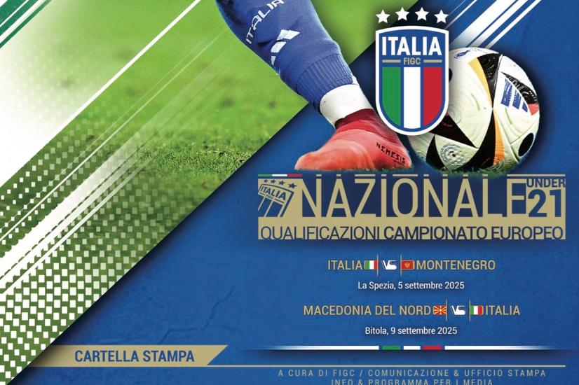 Under 21: online il media kit per le gare di settembre