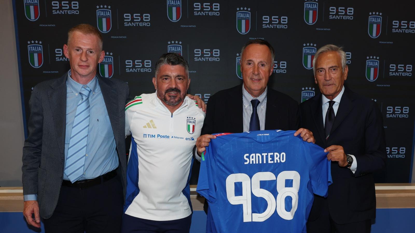 Il Gruppo 958 Santero nuovo Premium Partner delle Nazionali italiane di calcio