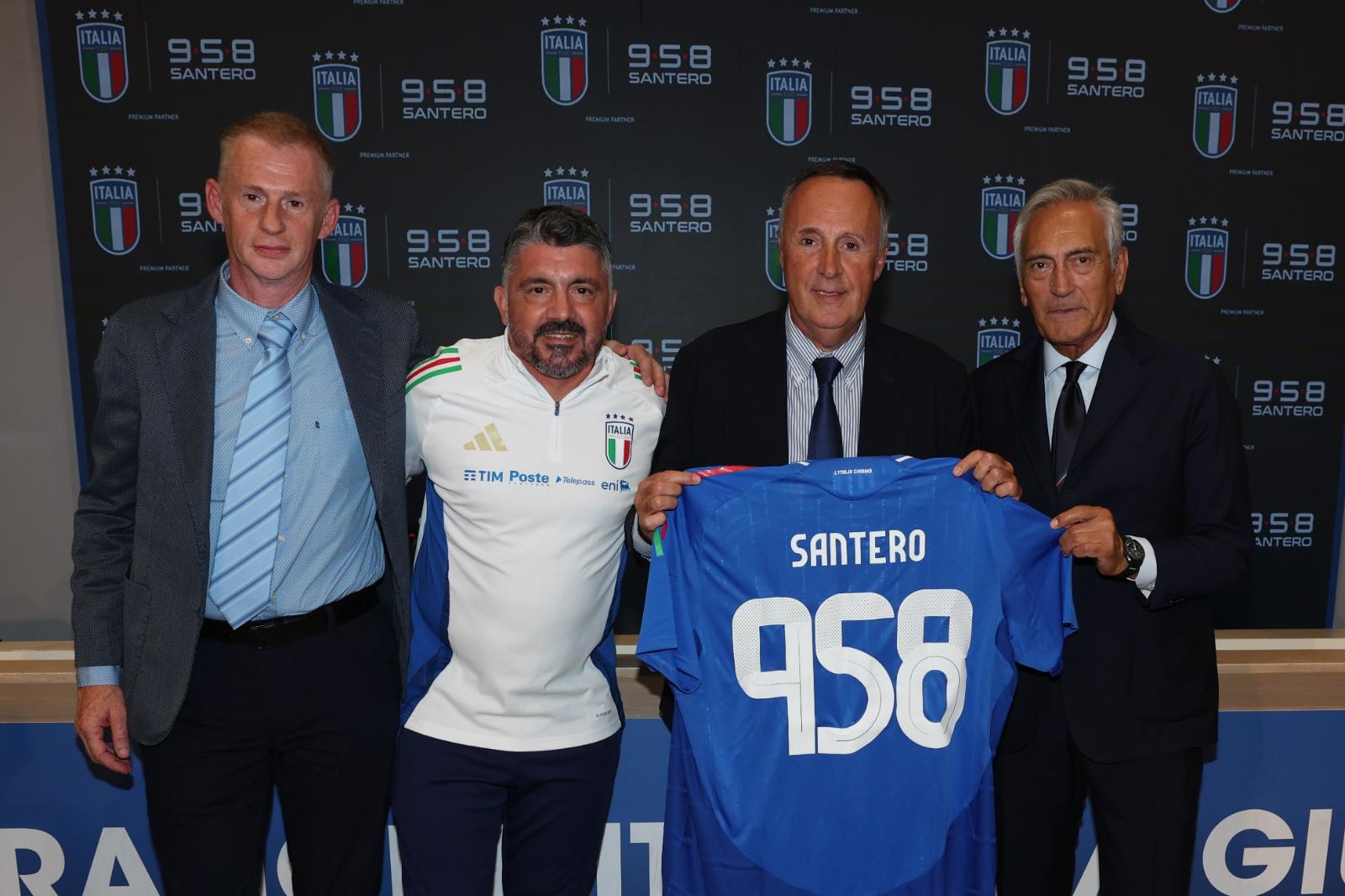 Il Gruppo 958 Santero nuovo Premium Partner delle Nazionali italiane di calcio