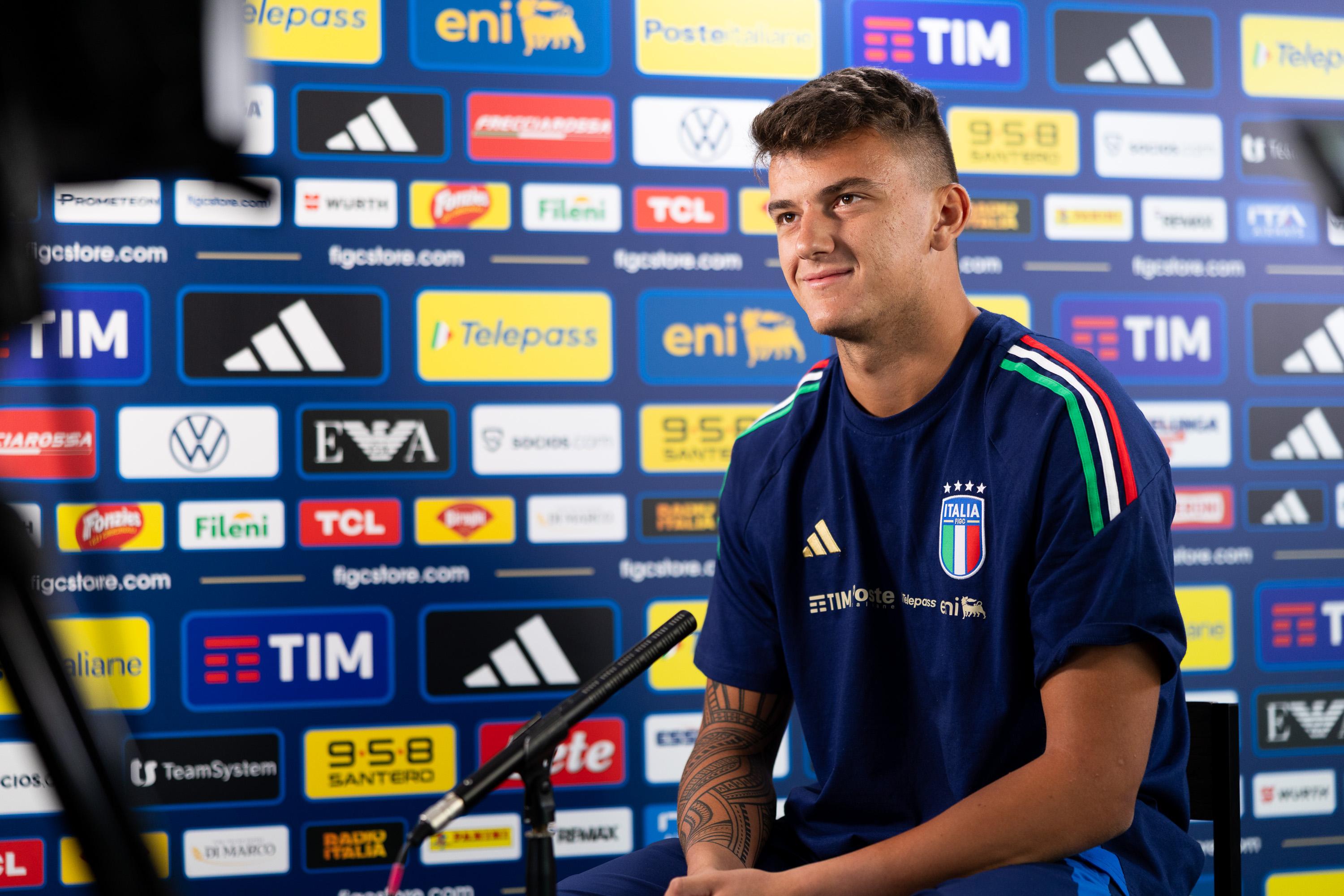 TIRRENIA, ITALY - SEPTEMBER 03: Diego Mascardi of Italy U21 before Training Session at Centro di Preparazione Olimpica on September 03, 2025 in Tirrenia, Italy. (Photo by Luca Bizzarri - FIGC/FIGC via Getty Images)