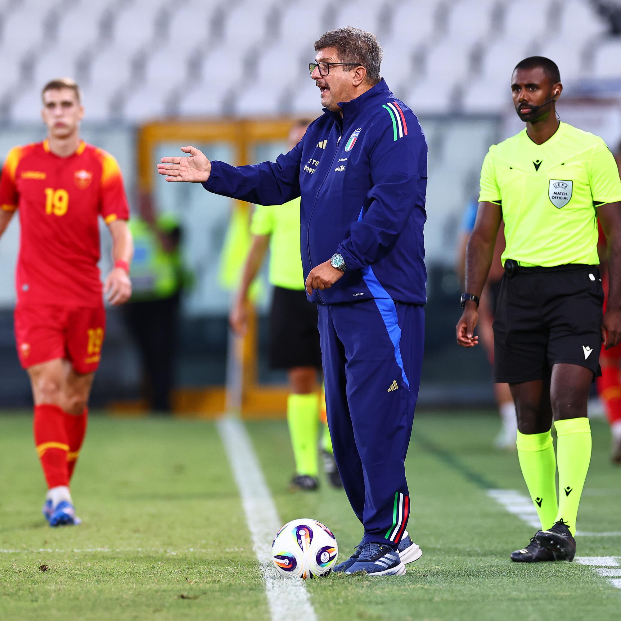 Gli Azzurrini sono in Macedonia del Nord, Baldini: \"Puntiamo a vincere attraverso l’espressione del talento\"