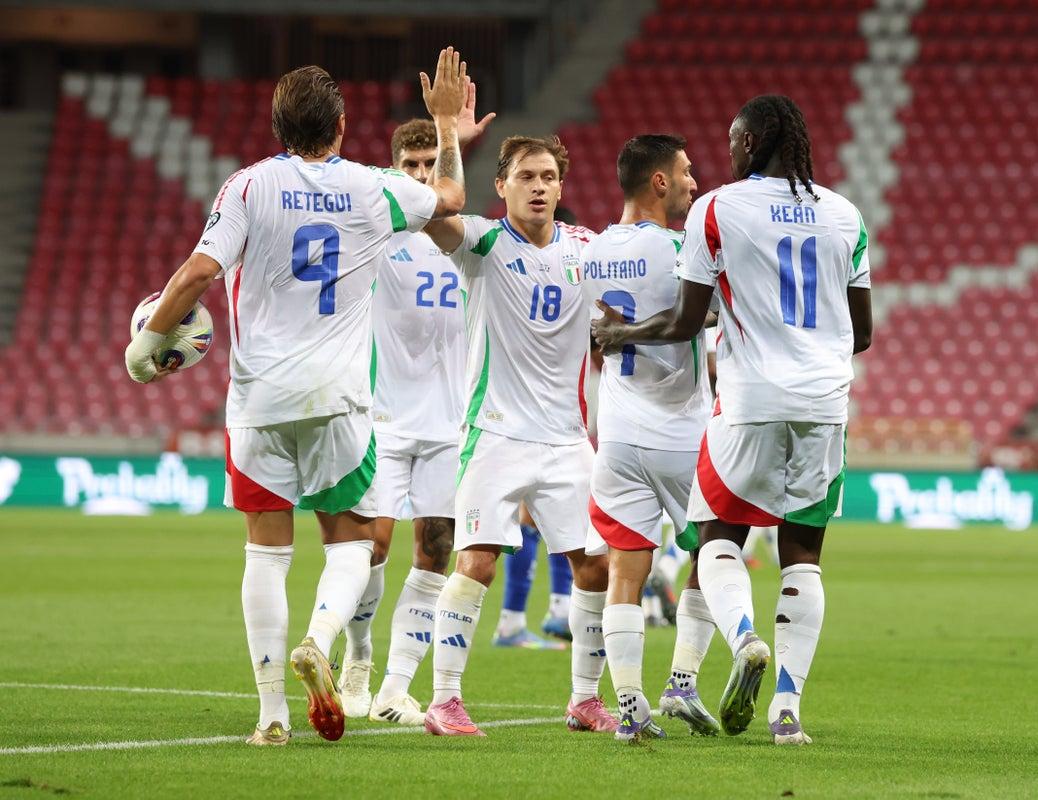 Link live streaming Italia vs Israel, 15 Oktober 2025