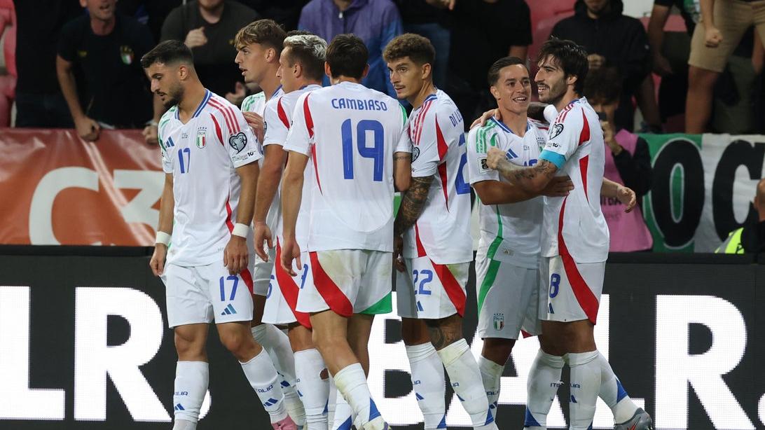 Italy beat Israel 4-5 thanks to Tonali's stoppage time winner