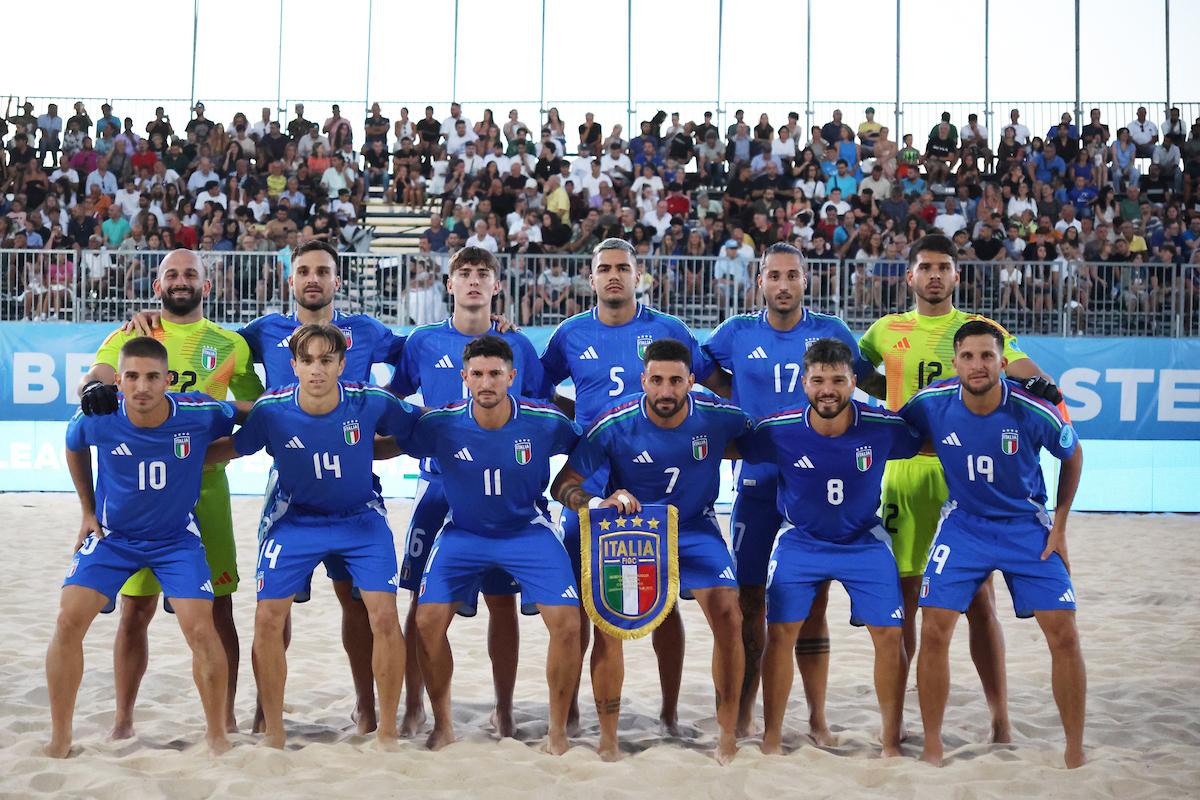 Dal 9 al 14 settembre la Superfinal dell'Euro Beach Soccer League a Viareggio: i convocati di Emiliano Del Duca