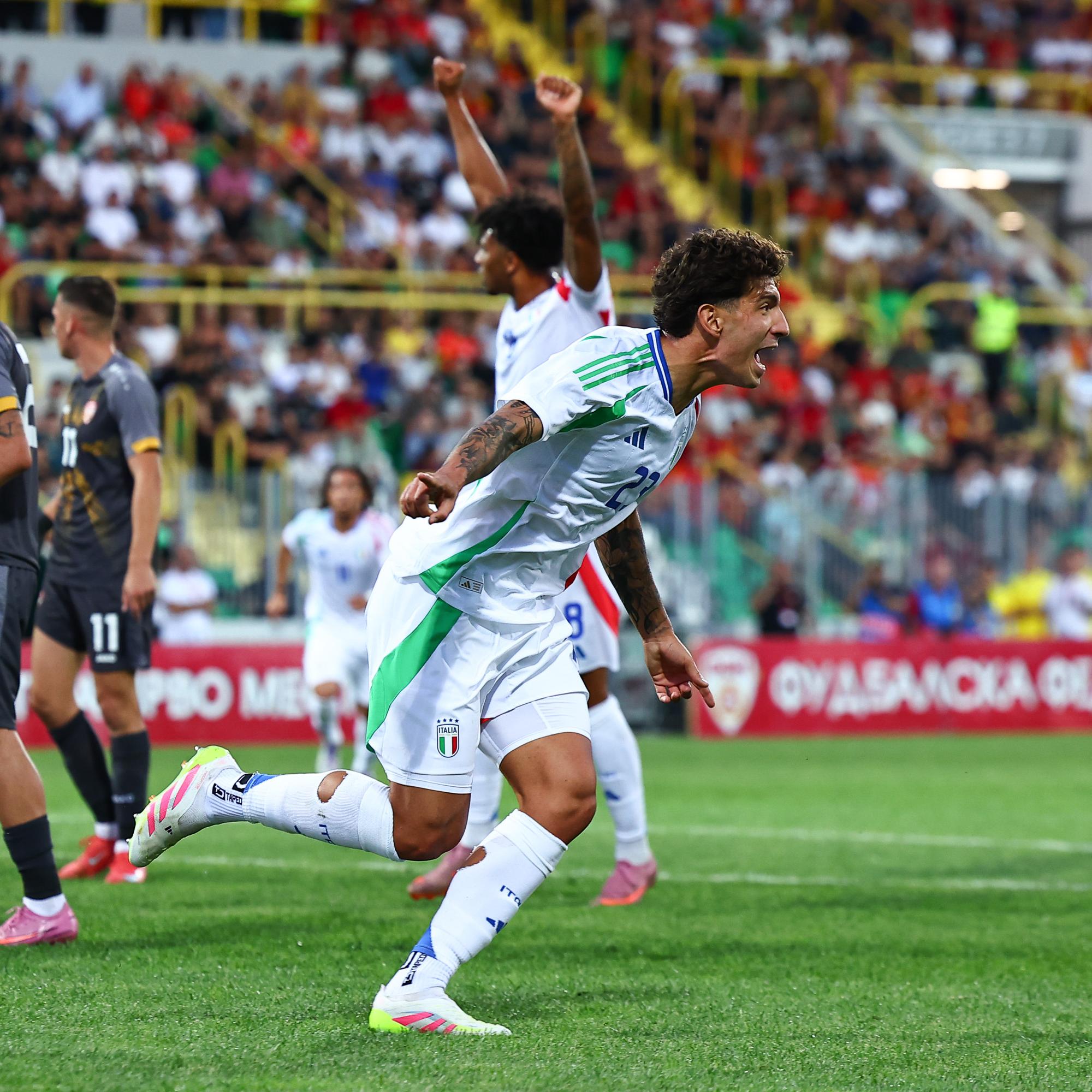 Azzurrini di resistenza pura, vittoria nonostante 75’ con l’uomo in meno: Marianucci decide il match in Macedonia del Nord