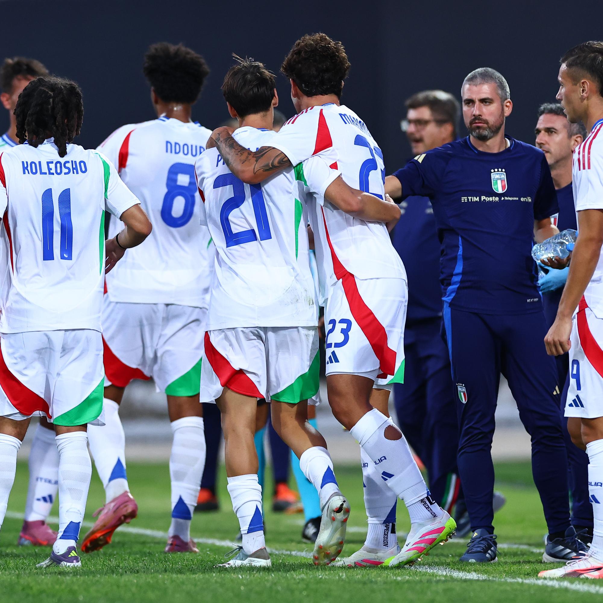 La grande vittoria degli Azzurrini in casa della Macedonia del Nord