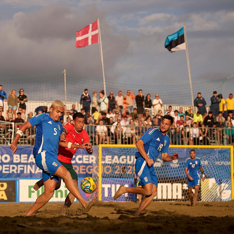 EBSL, azzurri travolgenti: Portogallo battuto 6-3, è semifinale