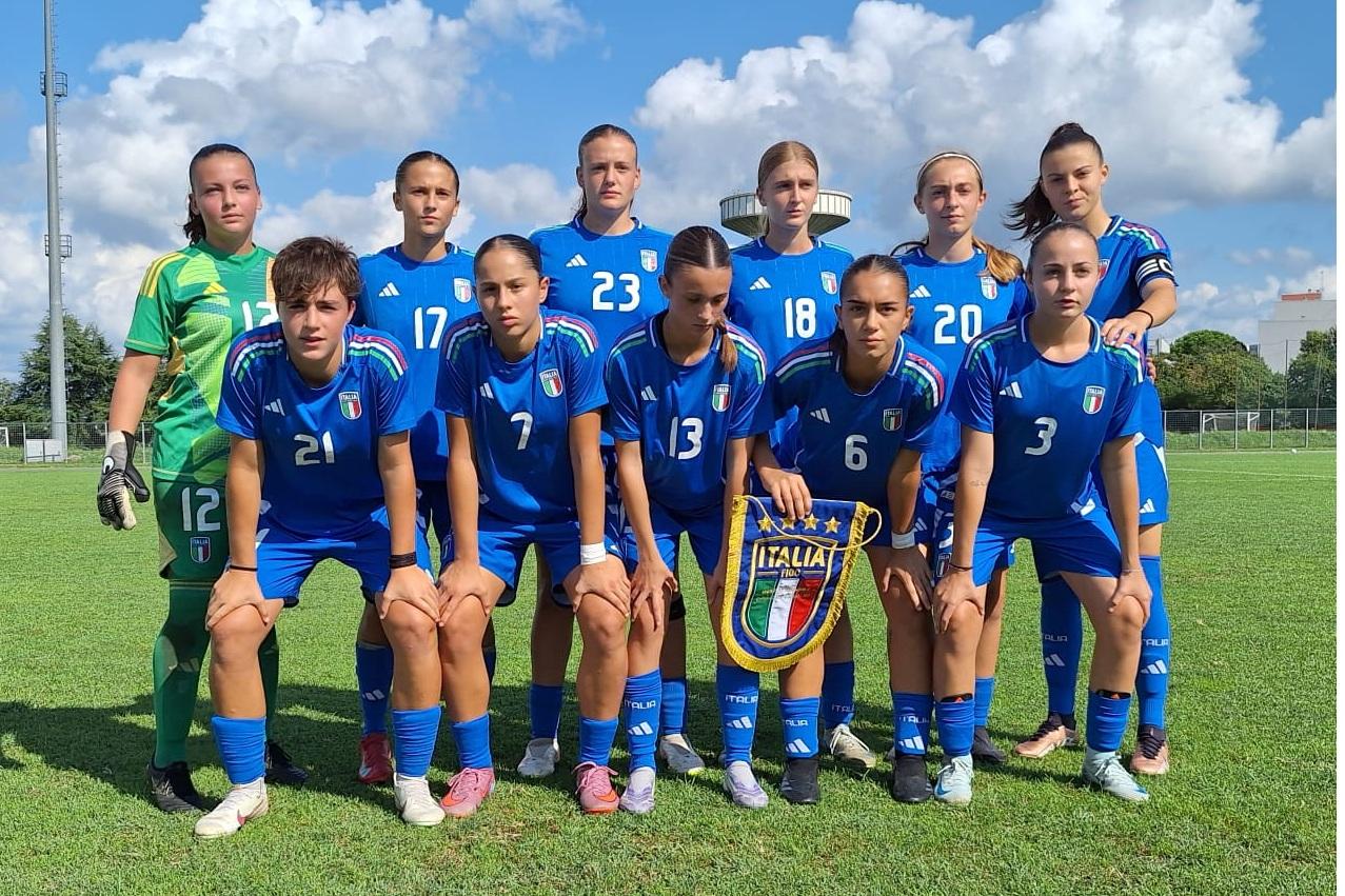 L'Italia parte bene nel Female Football Tournament di Gradisca d'Isonzo: Grigolo-Poggi, Macedonia del Nord ko. Venerdì c'è la Slovenia
