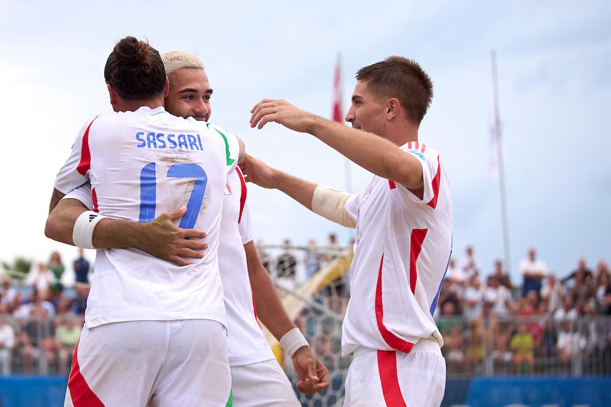 EBSL, Italia in finale a Viareggio: travolta l'Ucraina 4-1 in semifinale. Del Duca: \"Abbiamo fatto la partita giusta\"