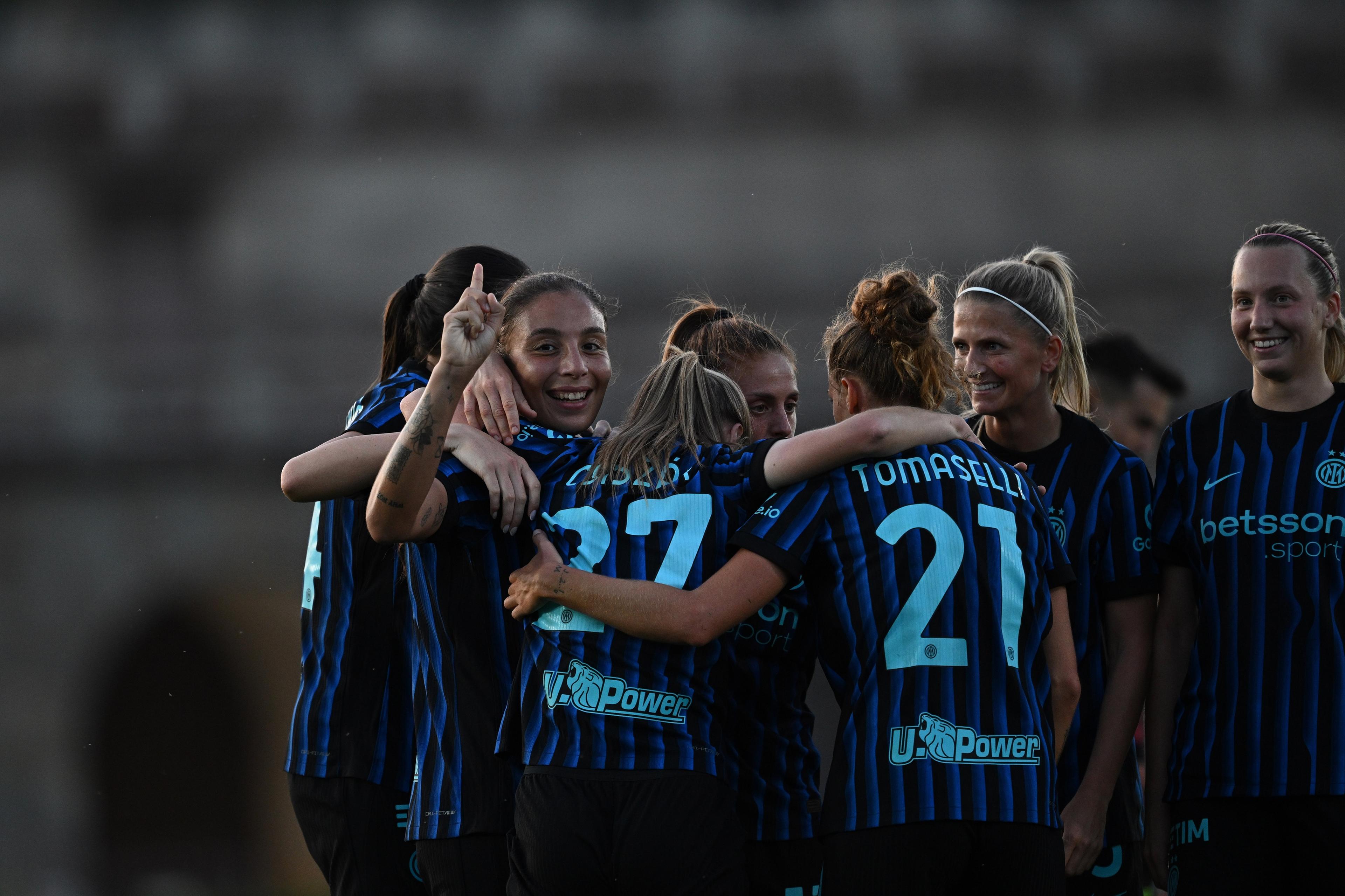 Haley Bugeja (Inter Women) ; September 6; 2025 - Football : Italian Women Cup 2025 2026 Femminile ; 2°Day; match between Inter Women 3-1 Fiorentina Women at Arena Civica Gianni Brera Stadium ; Milano, Italy; ;( photo by aicfoto)(ITALY) [0855]