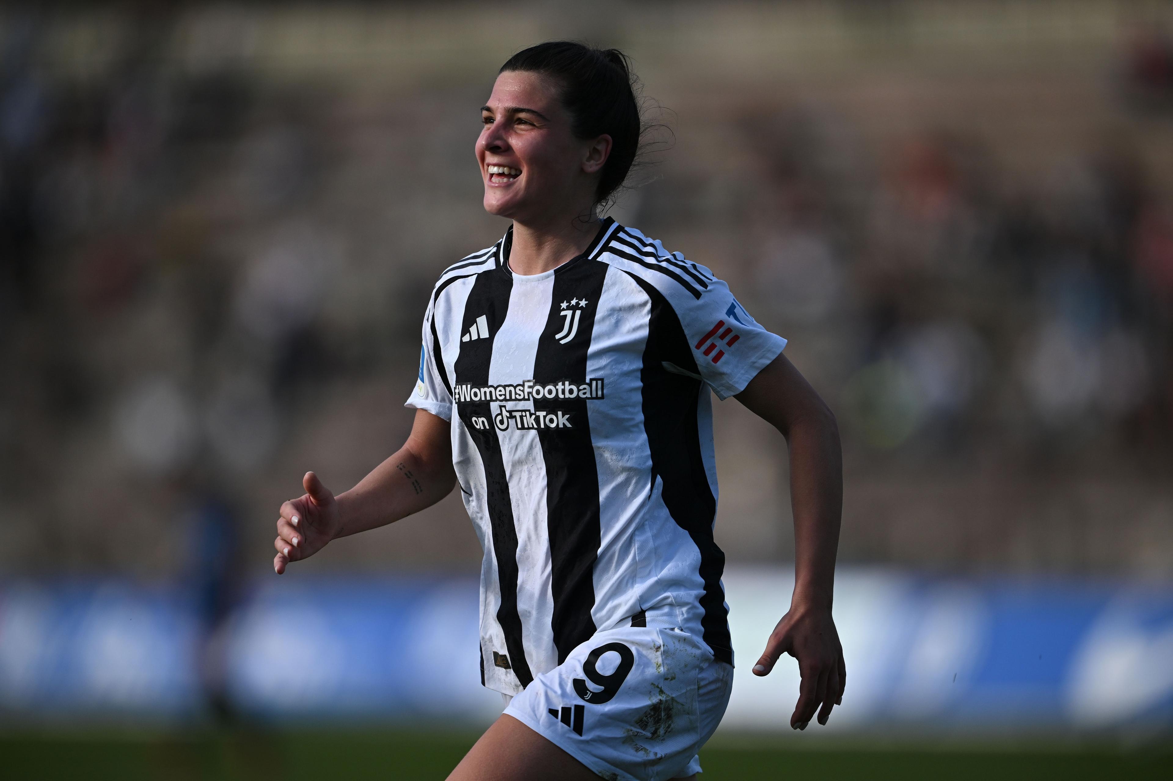 Sofia Cantore (Juventus Women) ; March 30; 2025 - Football : Italian championship 2024 2025 Femminile ; 23°Day ; match between Inter Women 3-2 Juventus Women at Arena Civica Gianni BreraStadium ; Milano, Italy; ;( photo by aicfoto)(ITALY) [0855]