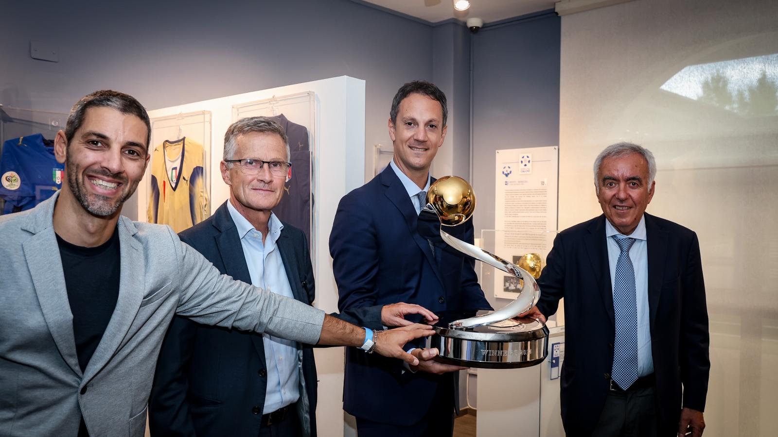 Sempre più futsal al Museo del Calcio: la collezione si arricchisce con la coppa dell’Europeo vinto nel 2014