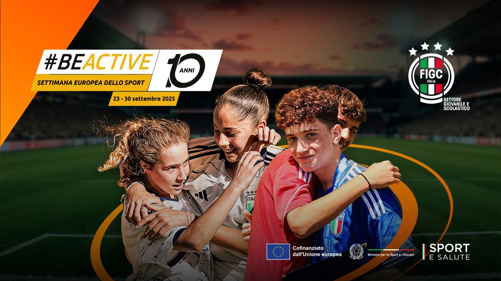 Settimana Europea dello Sport: al via le attività della FIGC per la decima edizione della kermesse promossa da Sport e Salute