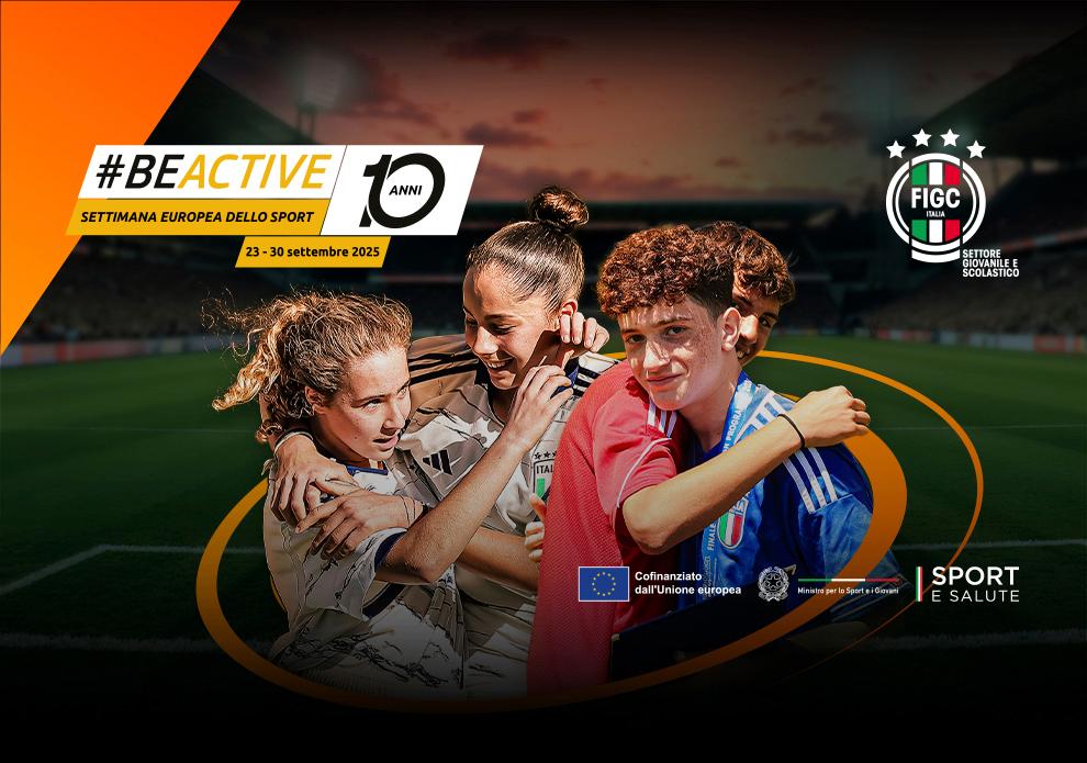 Settimana Europea dello Sport: al via le attività della FIGC per la decima edizione della kermesse promossa da Sport e Salute