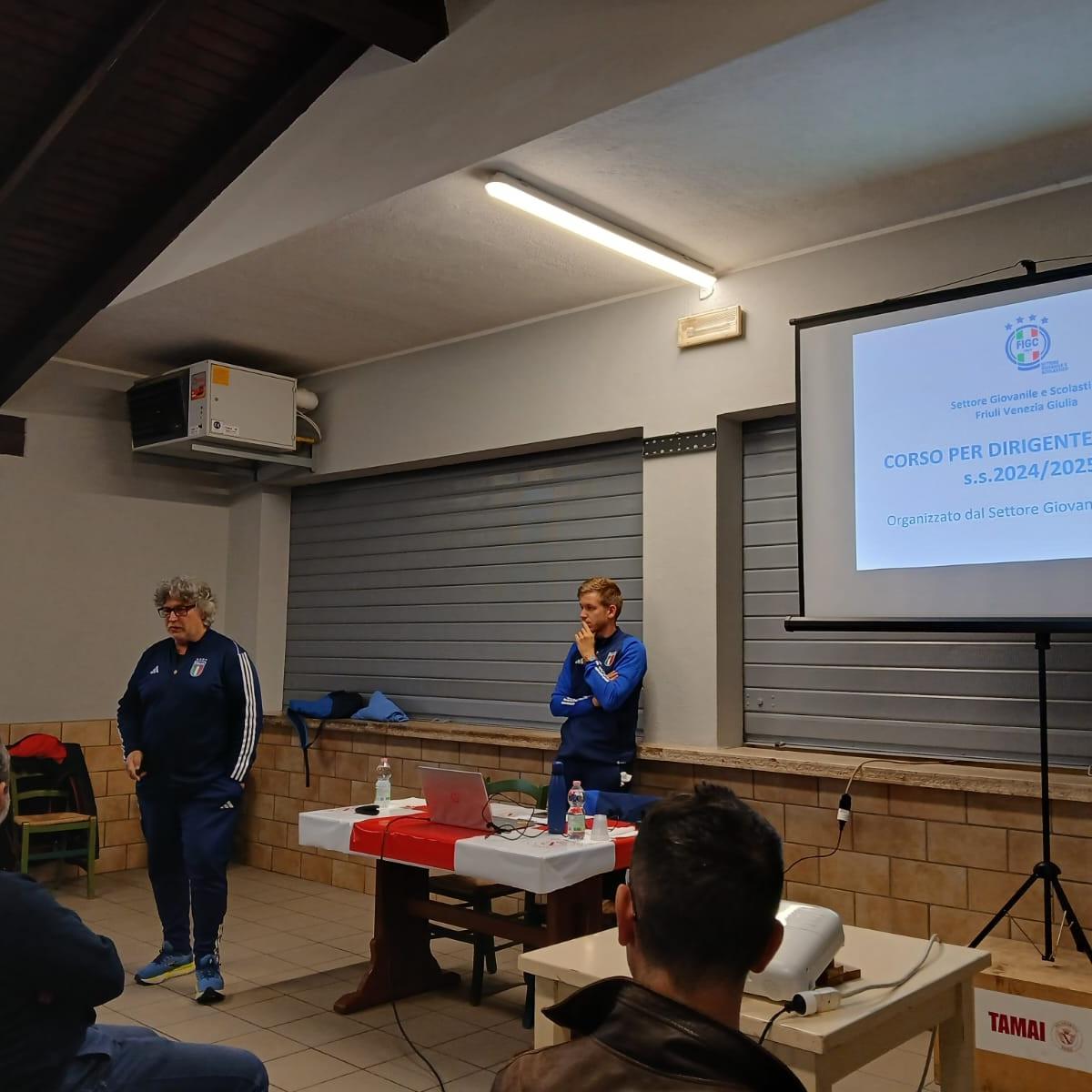 Corsi Dirigente Arbitro - ottobre 2025