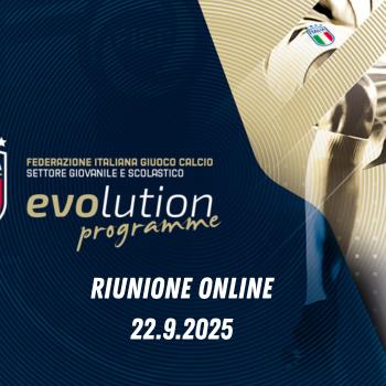 Riunione online sul sistema di ricnoscimento di qualità dei club di Settore Giovanile 2025/2026