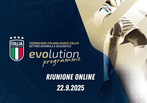 Riunione online sul sistema di ricnoscimento di qualità dei club di Settore Giovanile 2025/2026