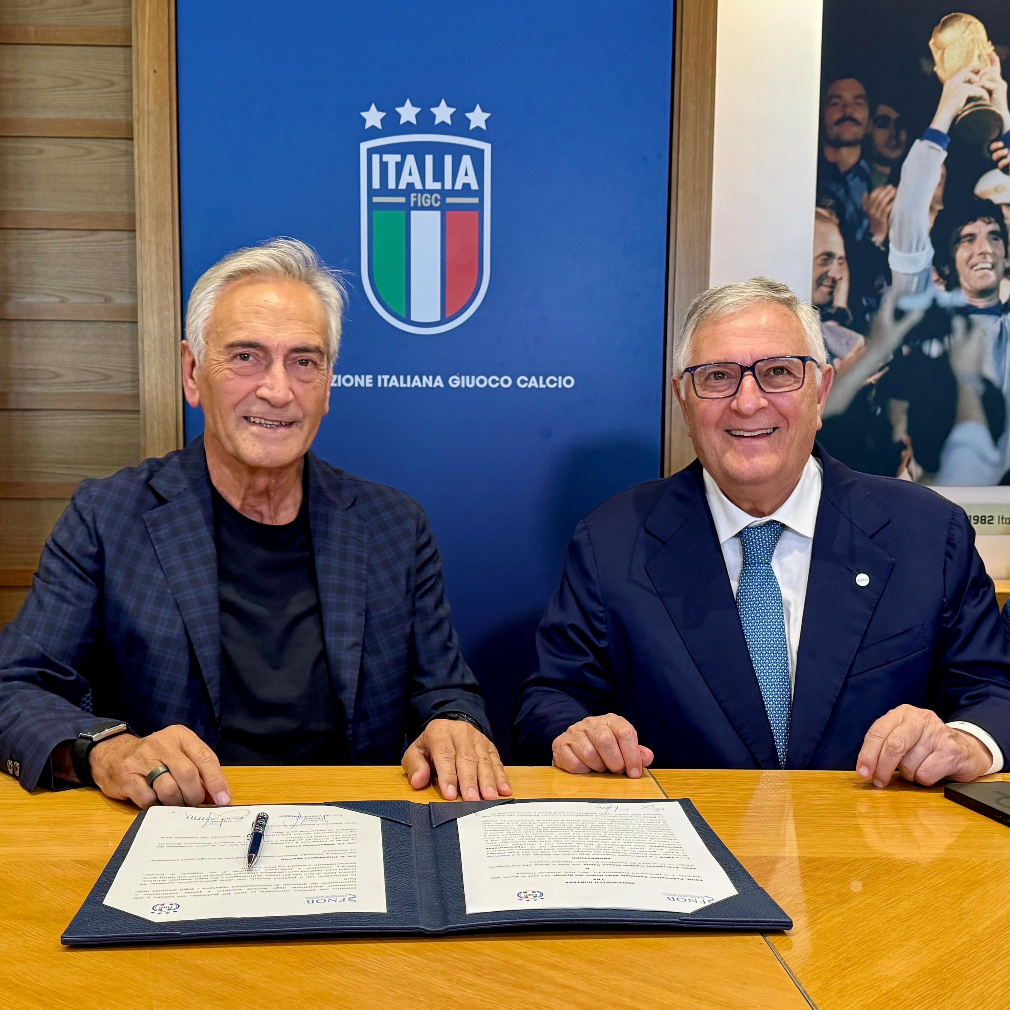 Firmato il protocollo d’intesa tra la FIGC e la Federazione Nazionale degli Ordini dei Biologi