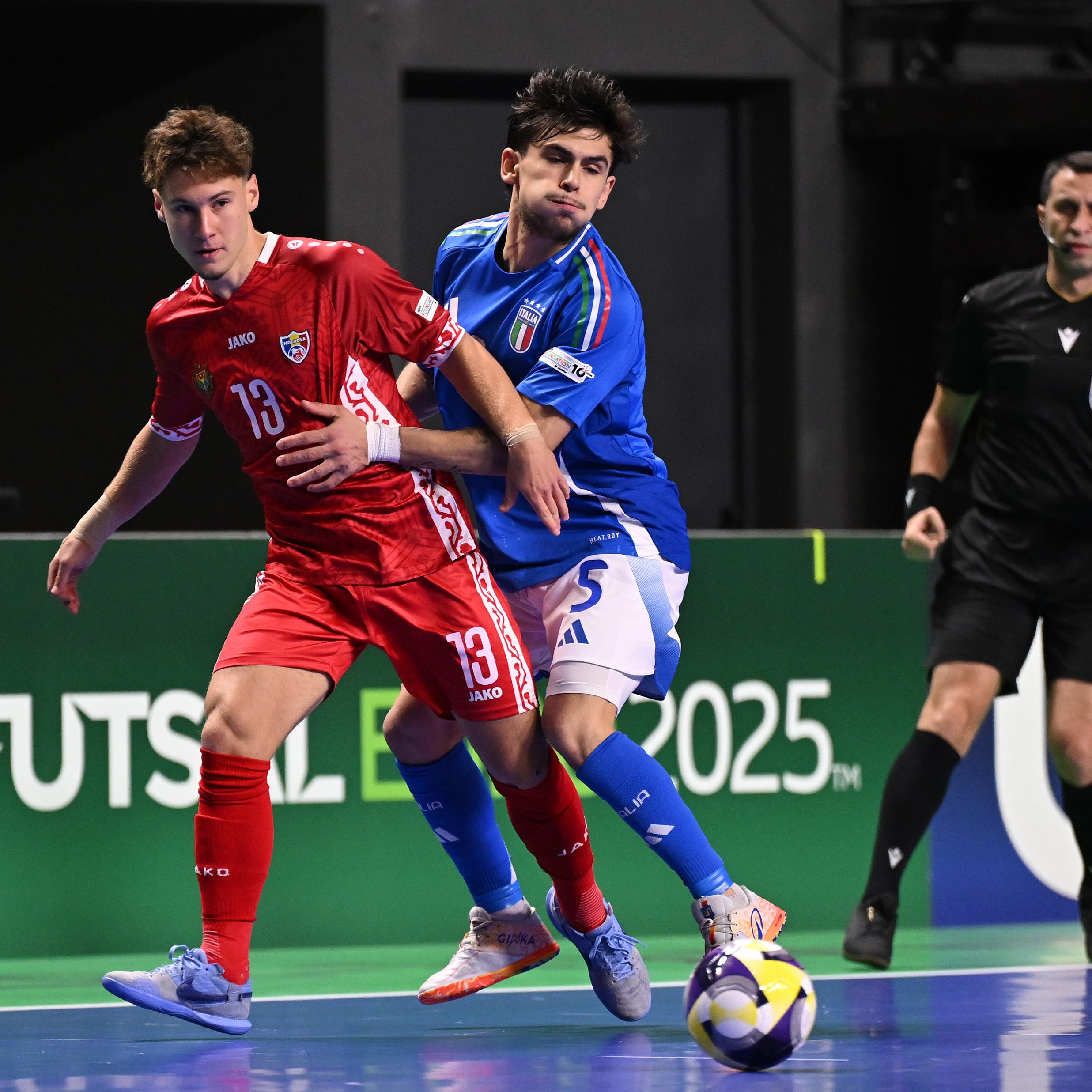Gli Azzurrini battono un colpo: 7-2 alla Moldova. Mercoledì l’Ucraina vale il pass per la semifinale