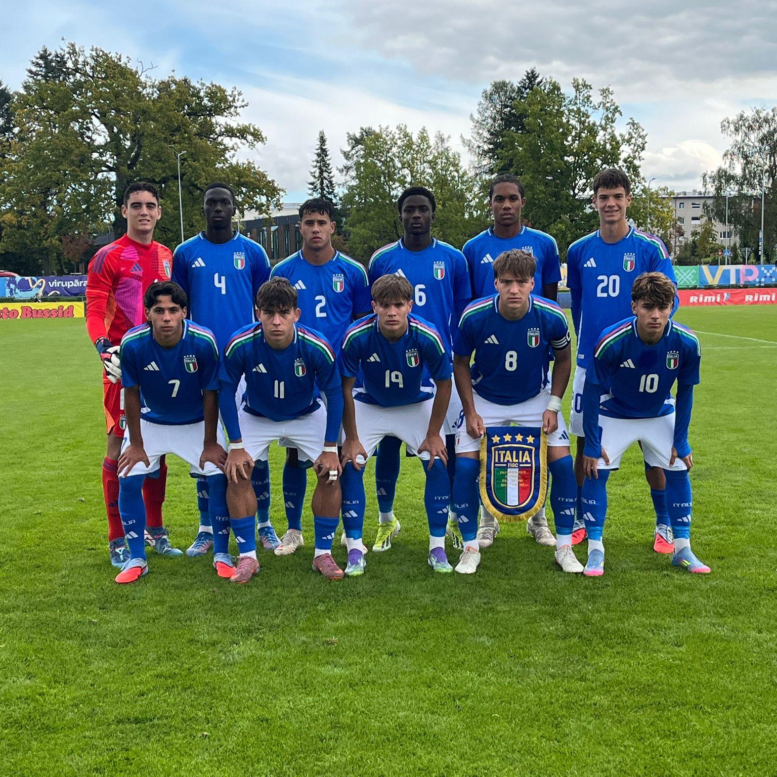 Azzurrini da favola: 8-1 all’Estonia all’esordio. Franceschini: “Fondamentale partire bene”