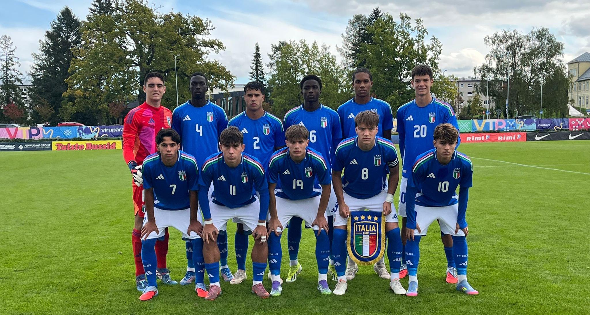 Azzurrini da favola: 8-1 all’Estonia all’esordio. Franceschini: “Fondamentale partire bene”
