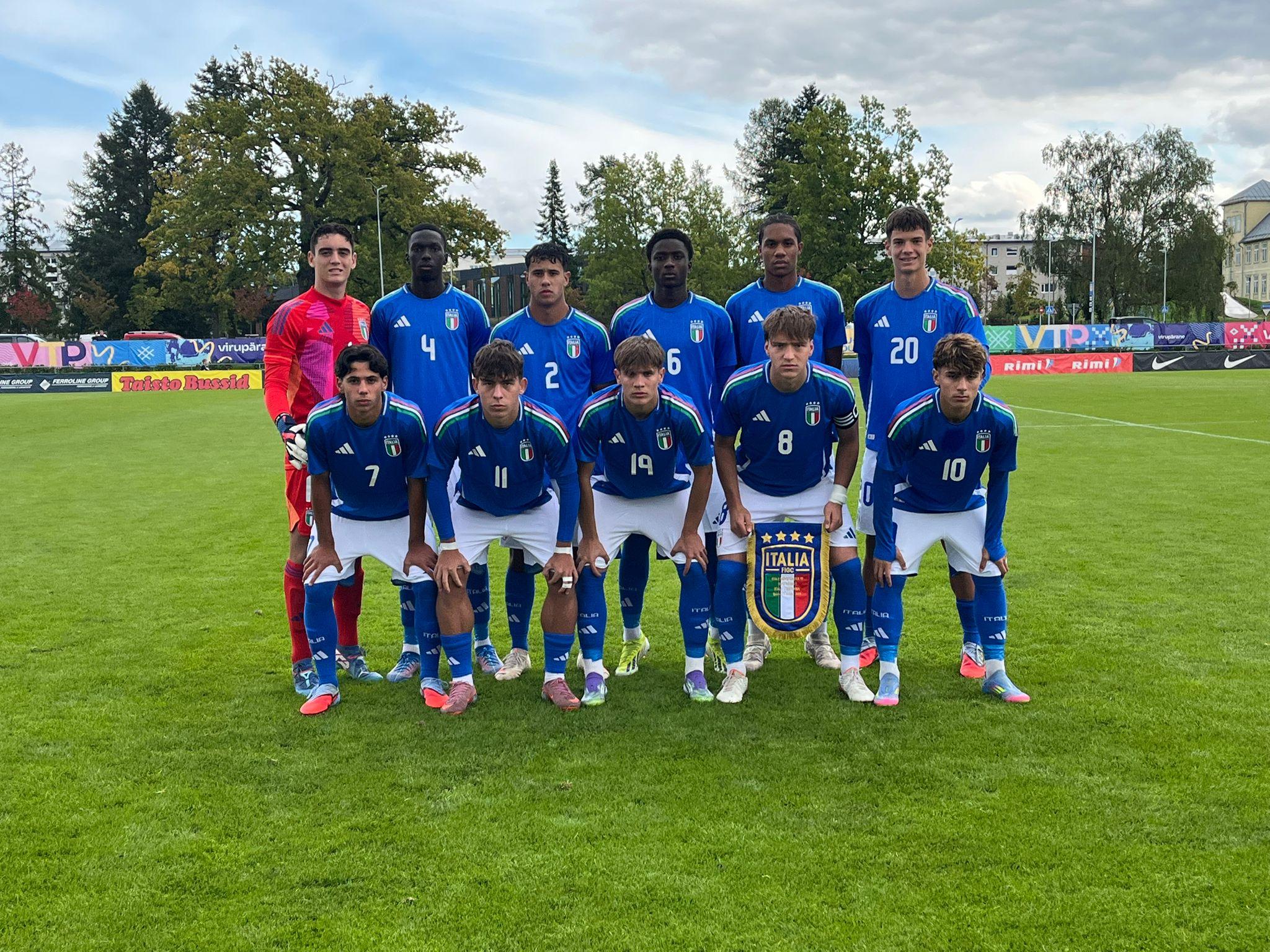 Azzurrini da favola: 8-1 all’Estonia all’esordio. Franceschini: “Fondamentale partire bene”