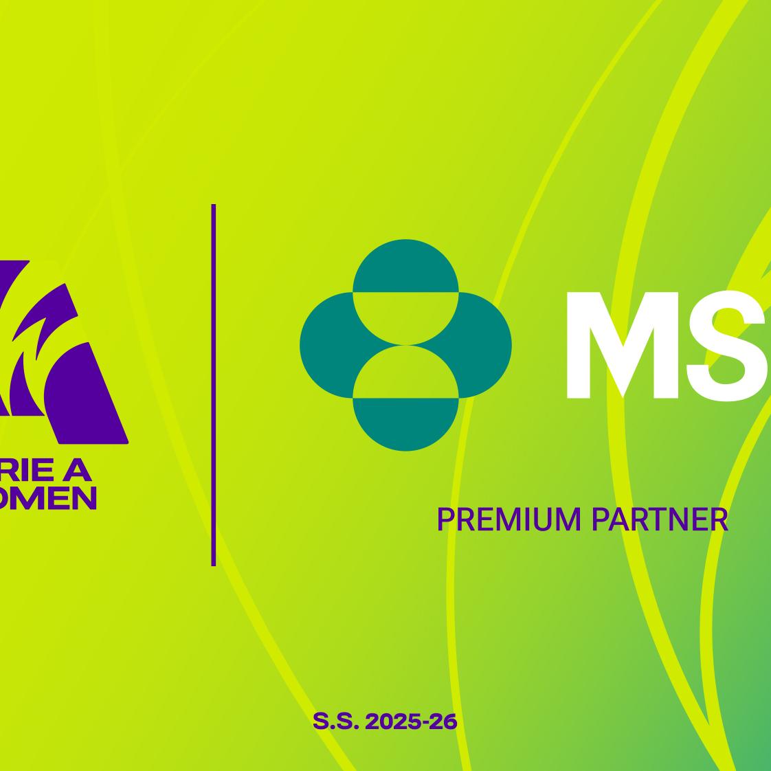 MSD Italia nuovo Premium Partner della Serie A Women