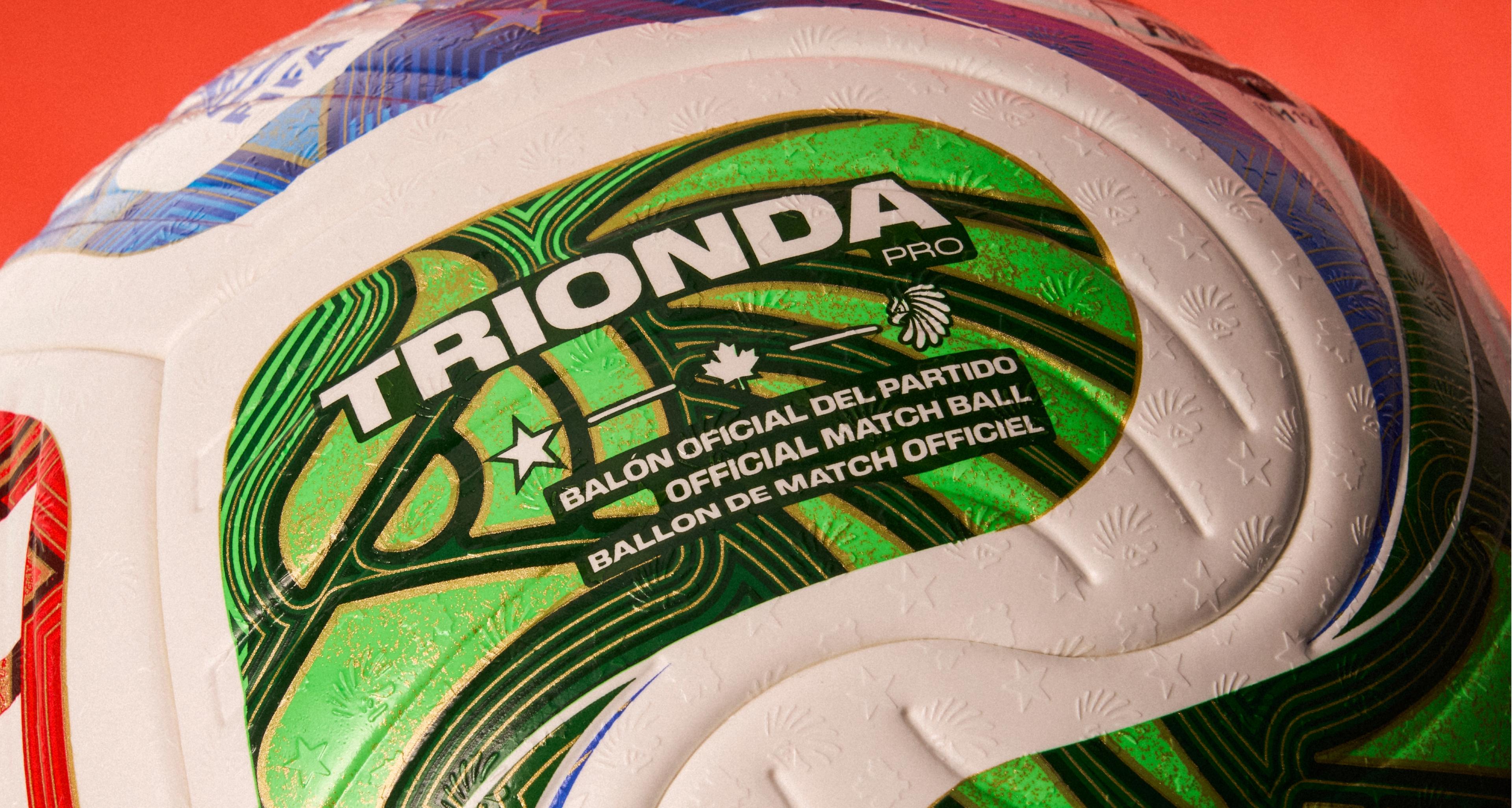 adidas lancia ‘TRIONDA’, il pallone ufficiale della FIFA World Cup 2026