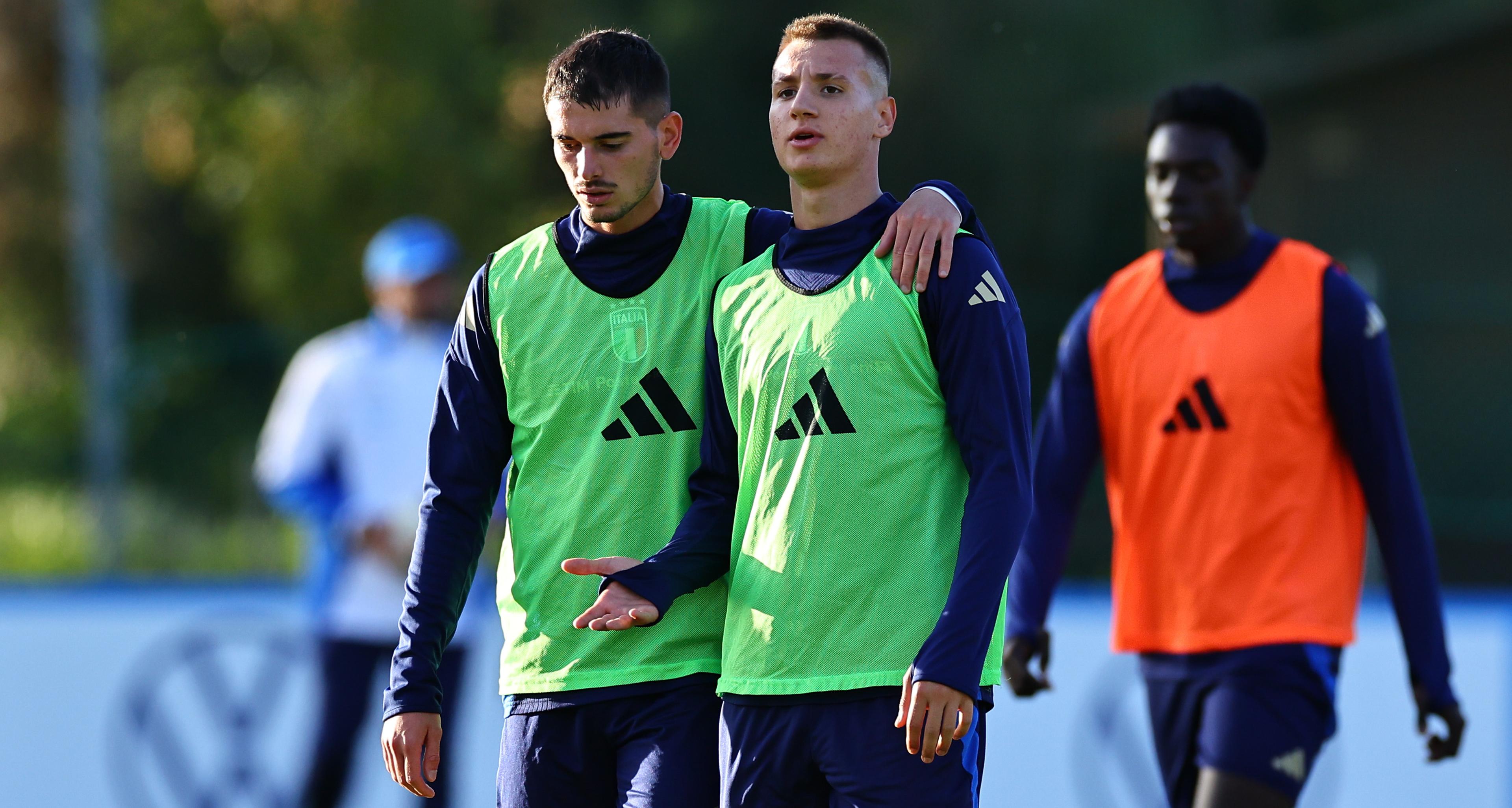 L'ultimo allenamento a Bagno di Romagna dell'Under 21