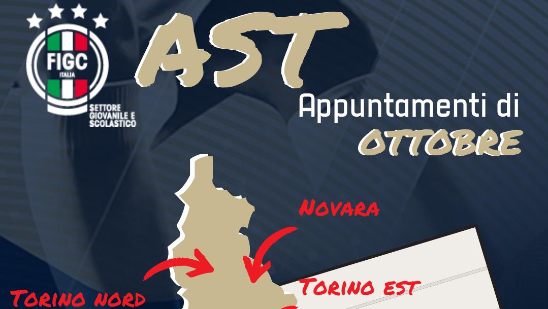 Le uscite AST del mese di Ottobre