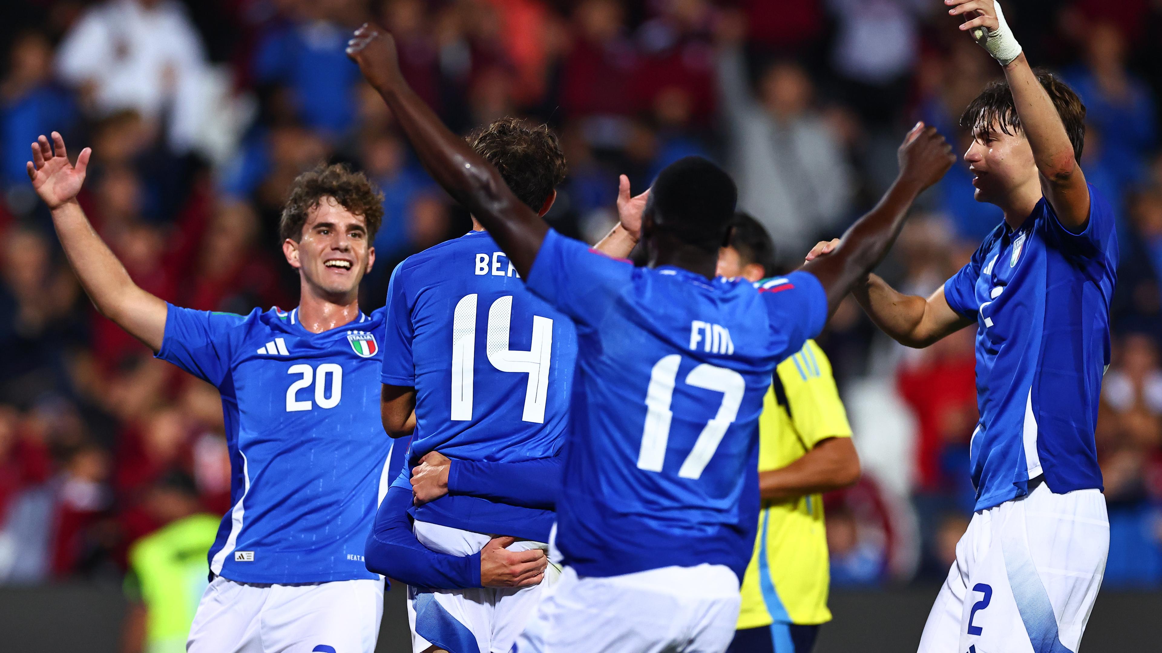 Italia, sei uno spettacolo! A Cesena poker alla Svezia, Azzurrini ancora a punteggio pieno