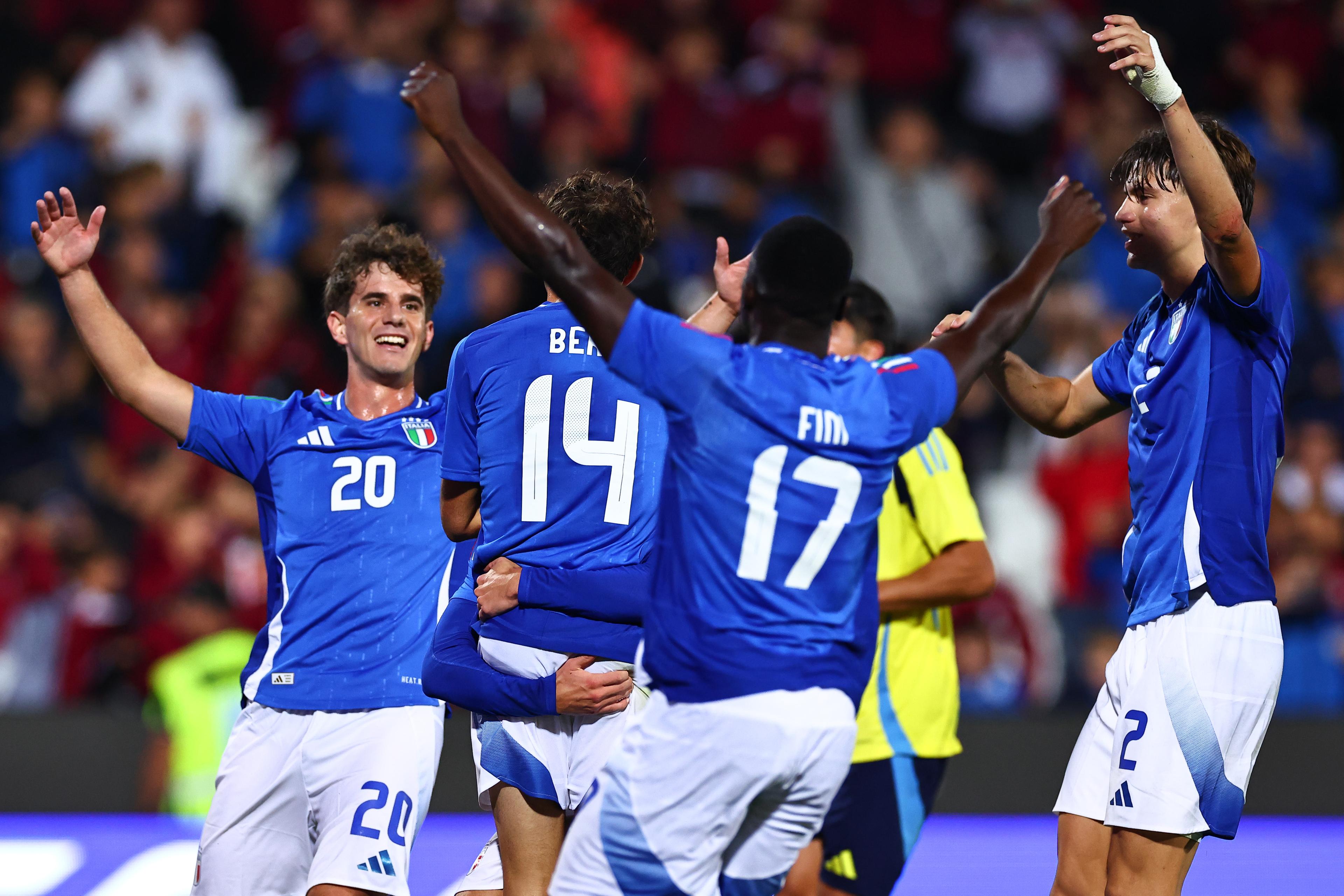Italia, sei uno spettacolo! A Cesena poker alla Svezia, Azzurrini ancora a punteggio pieno