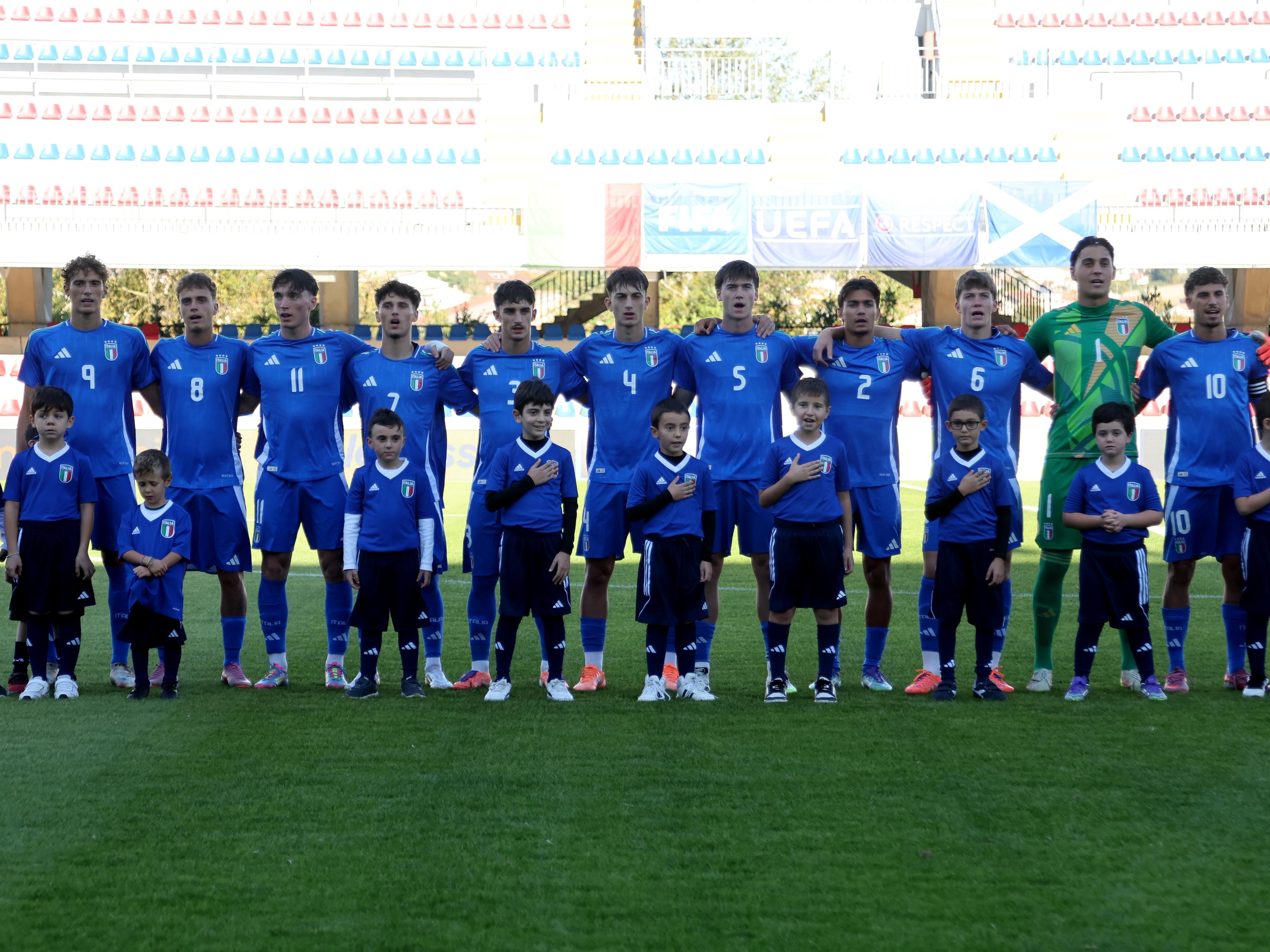 Nazionale Under 19 fermata dalla Scozia a Campobasso