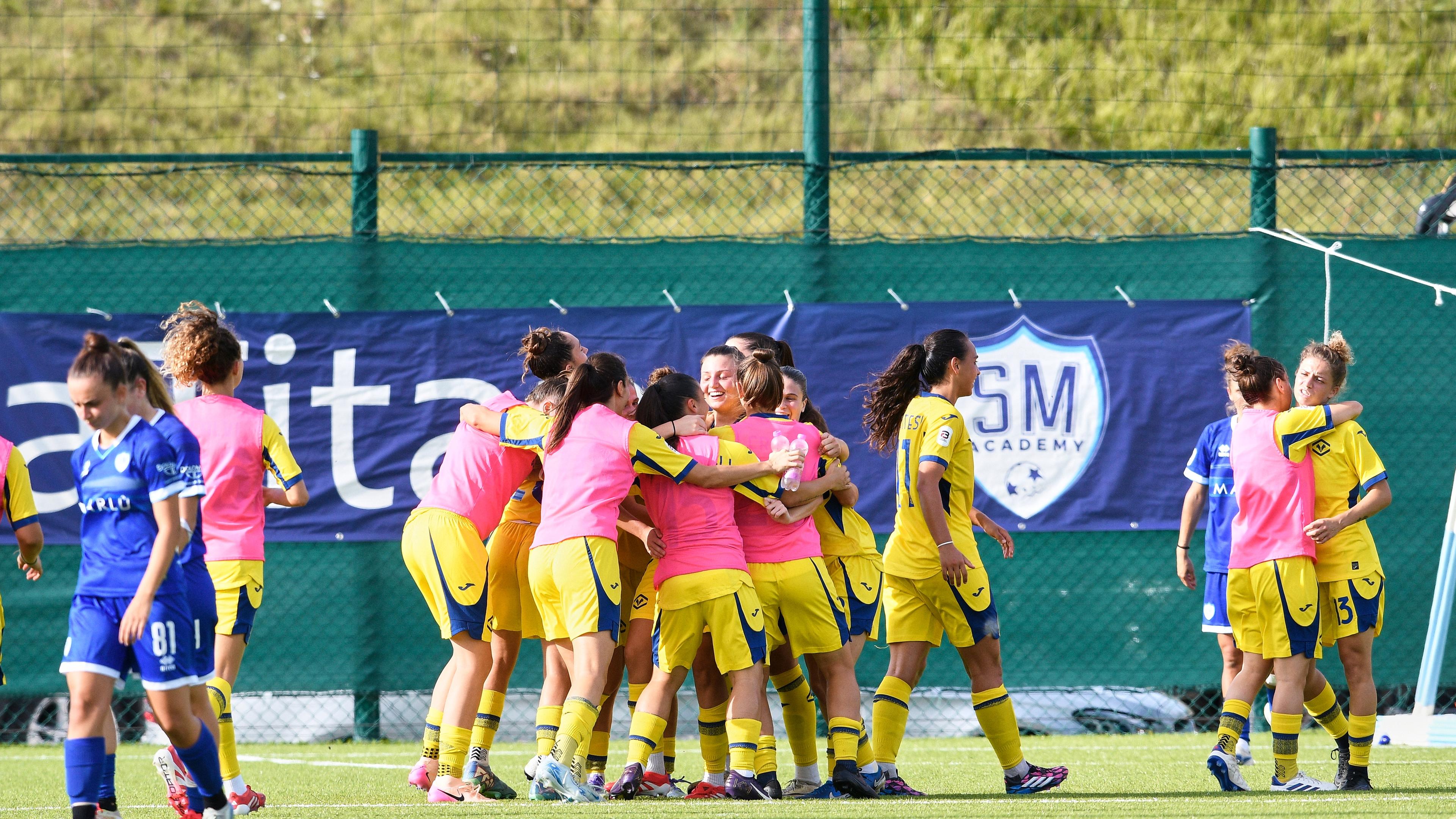 L'Hellas Verona espugna San Marino: decide un gol di Peretti