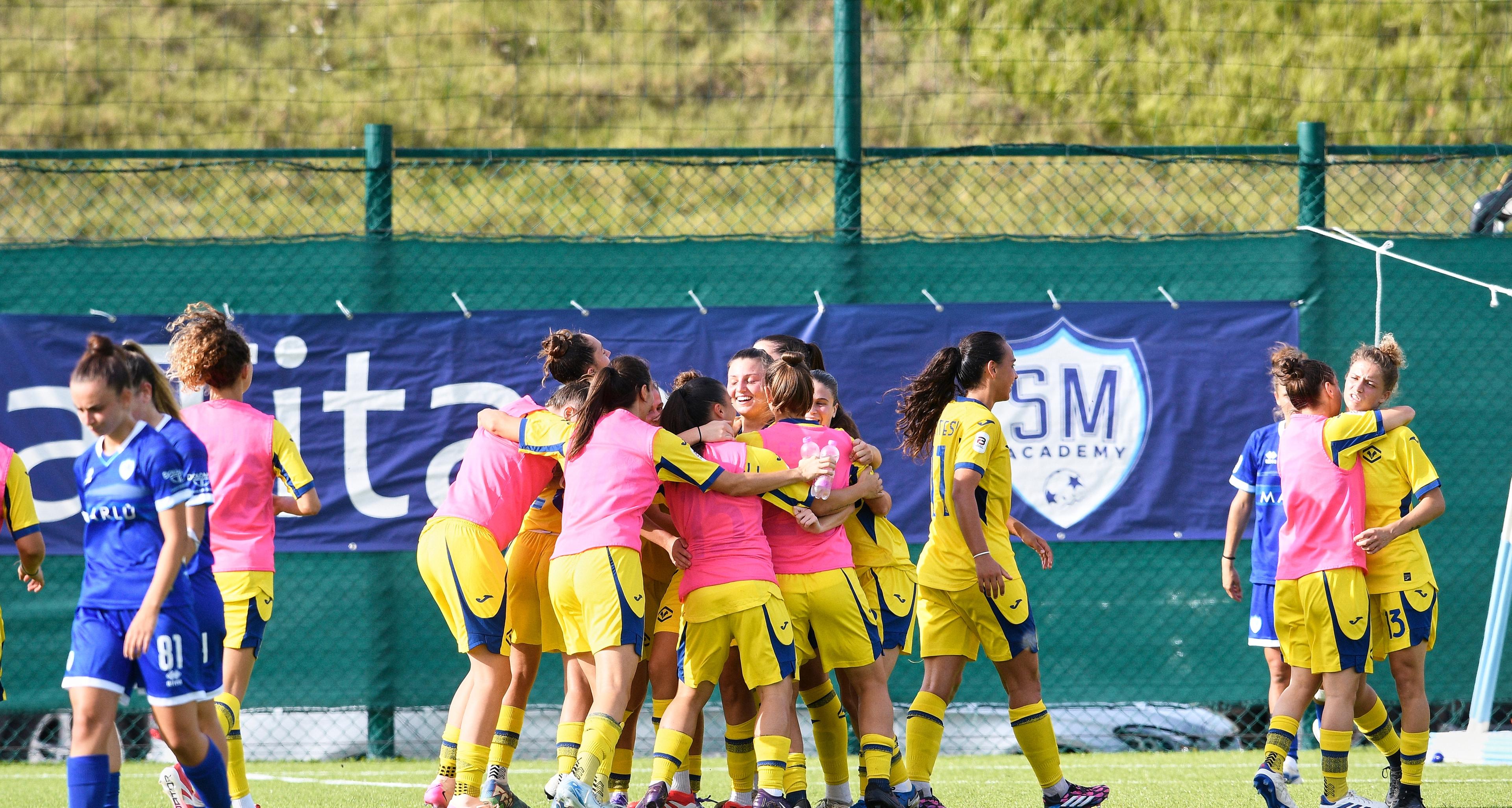 L'Hellas Verona espugna San Marino: decide un gol di Peretti